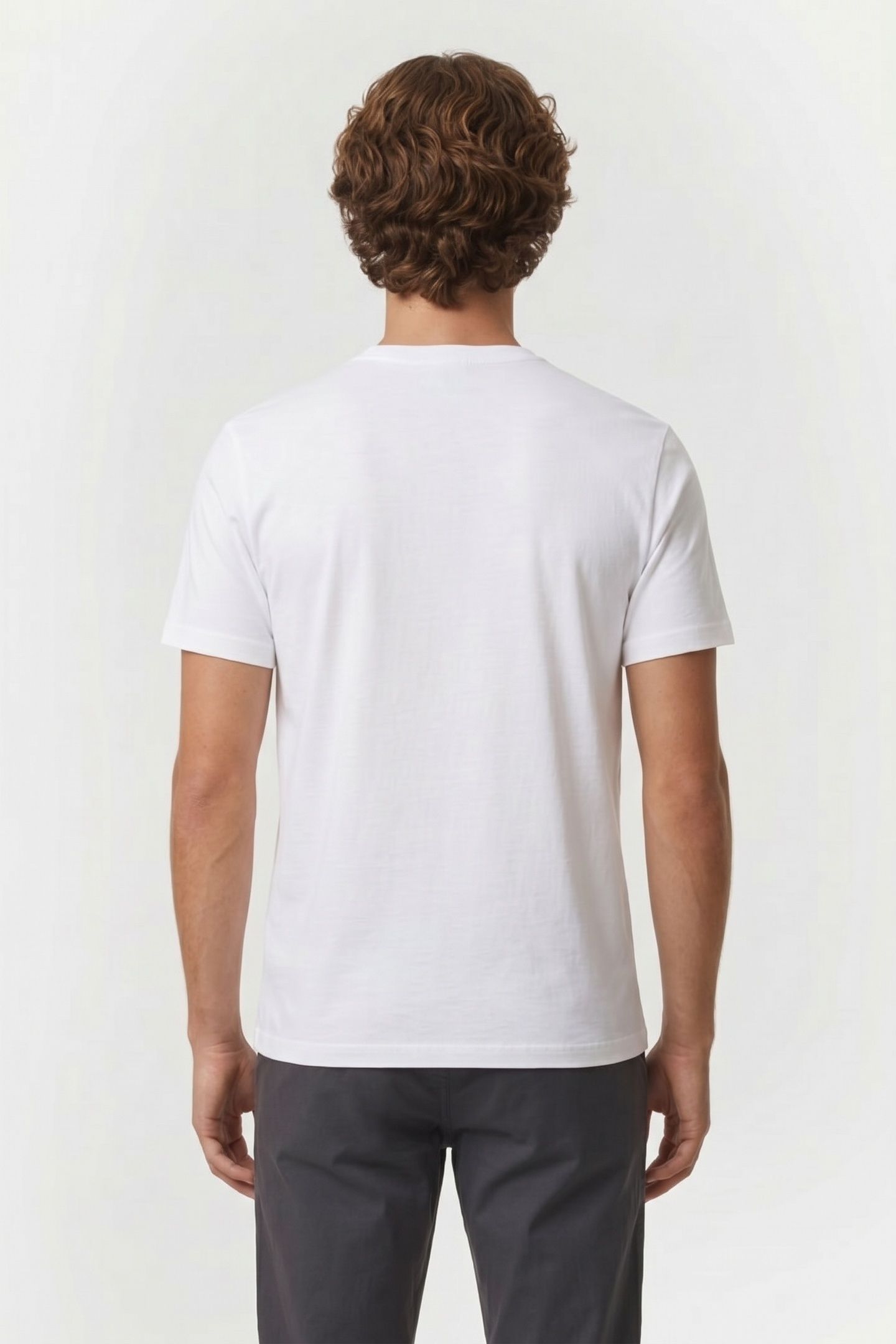 COTTON T-SHIRT OPEN WHITE 2