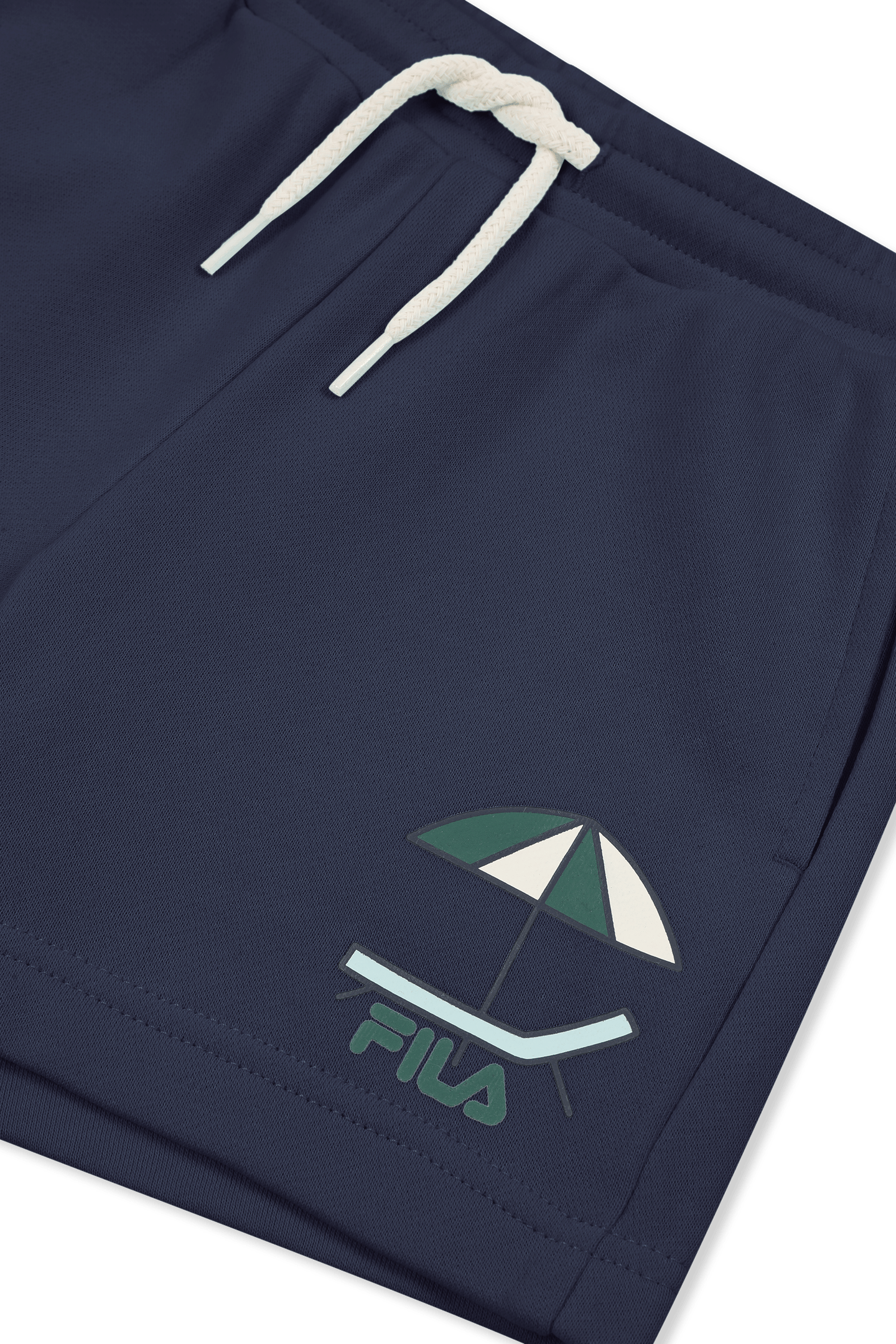 CRESPINA REGULAR GRAPHIC SWEAT SHORTS BLACK IRIS 3