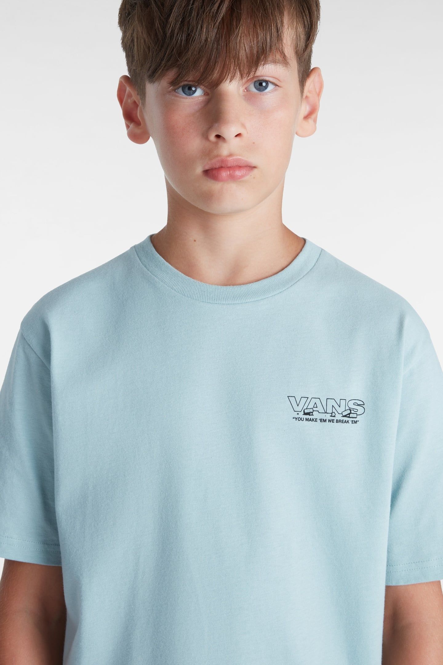 BOYS BREAK MADE SS GRAY MIST 6
