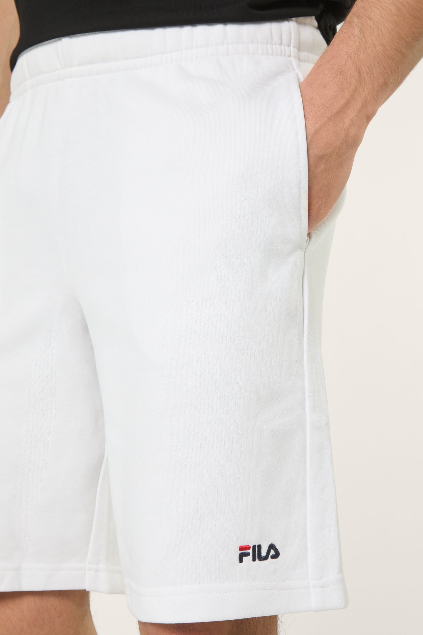 LUSCIANO SWEAT SHORTS BRIGHT WHITE 5