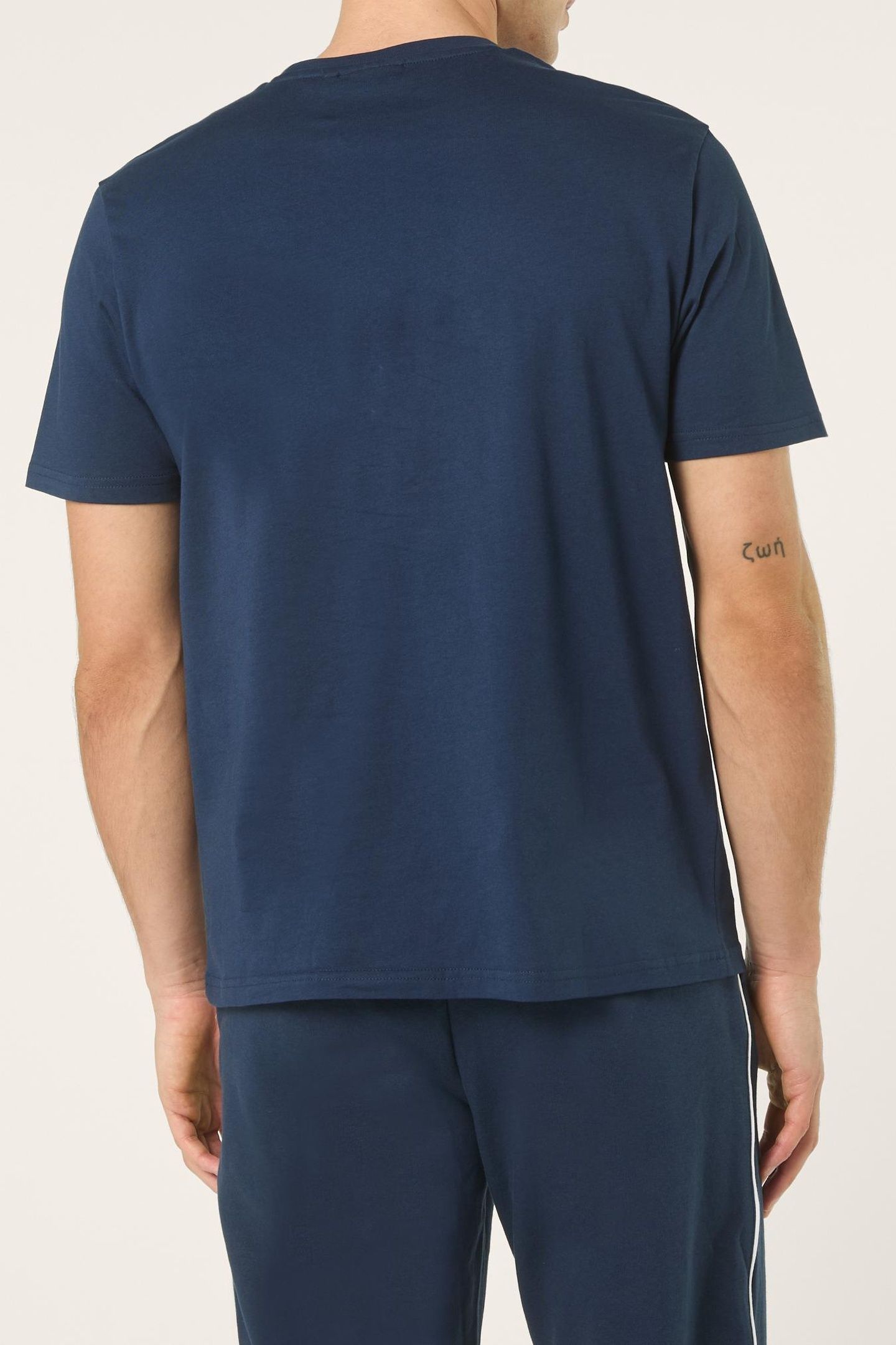 PADULE REGULAR LOGO GRAPHIC T-SHIRT BLACK IRIS 3