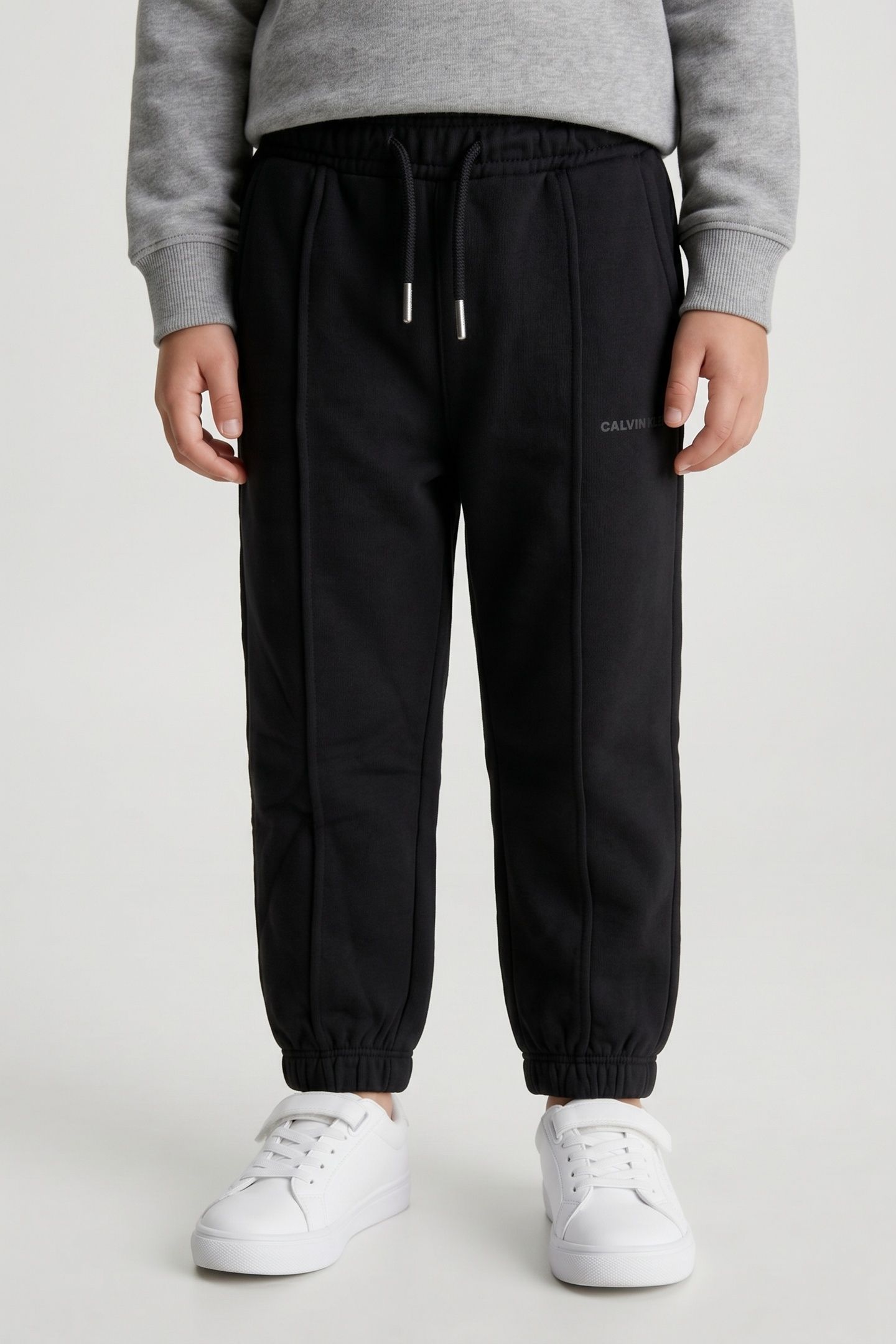 BOYS RELAXED PINTUCK SWEATPANT BLACK 1