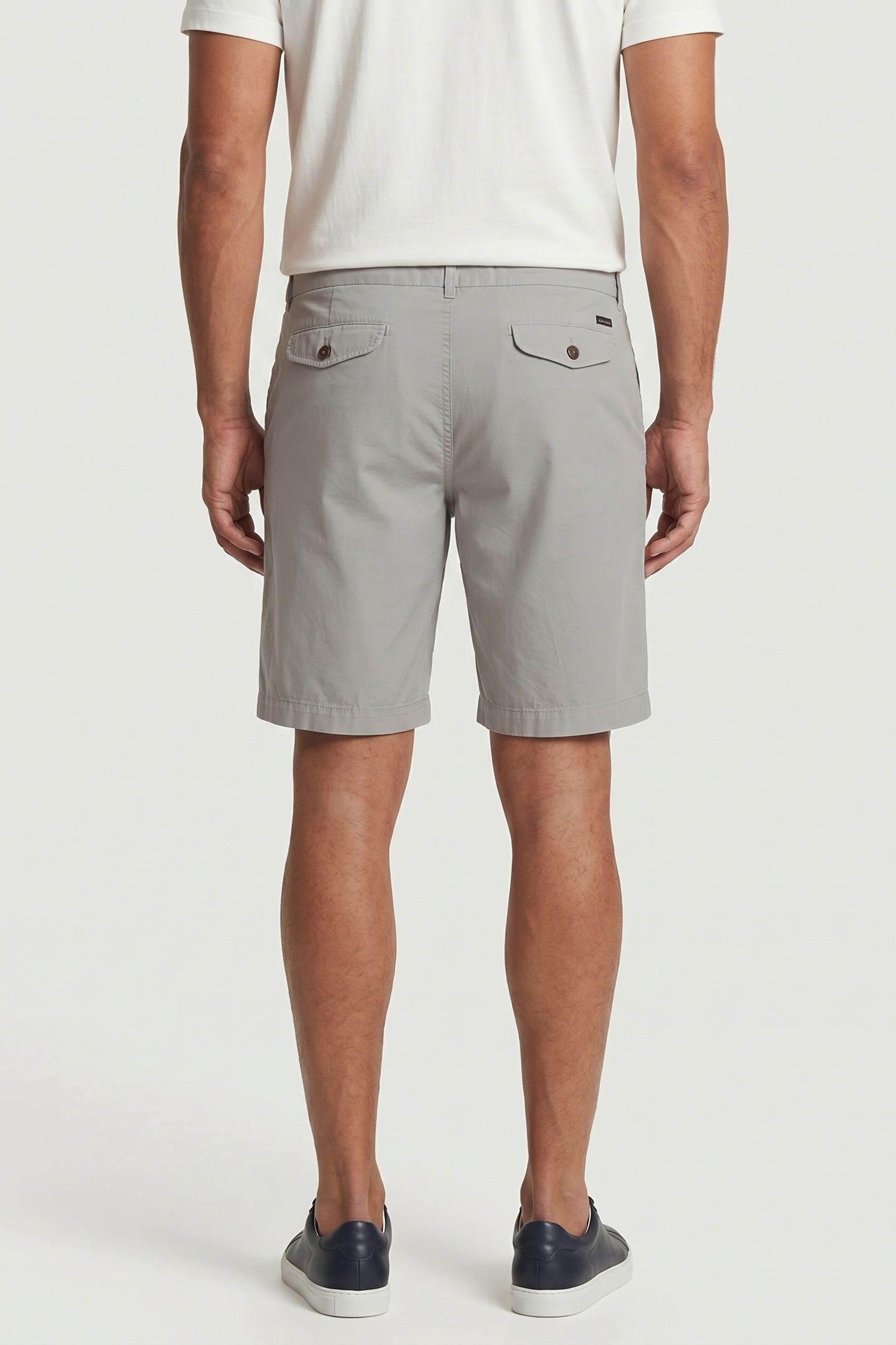 BERMUDA CLASSIC COTTON LIGHT GREY 2