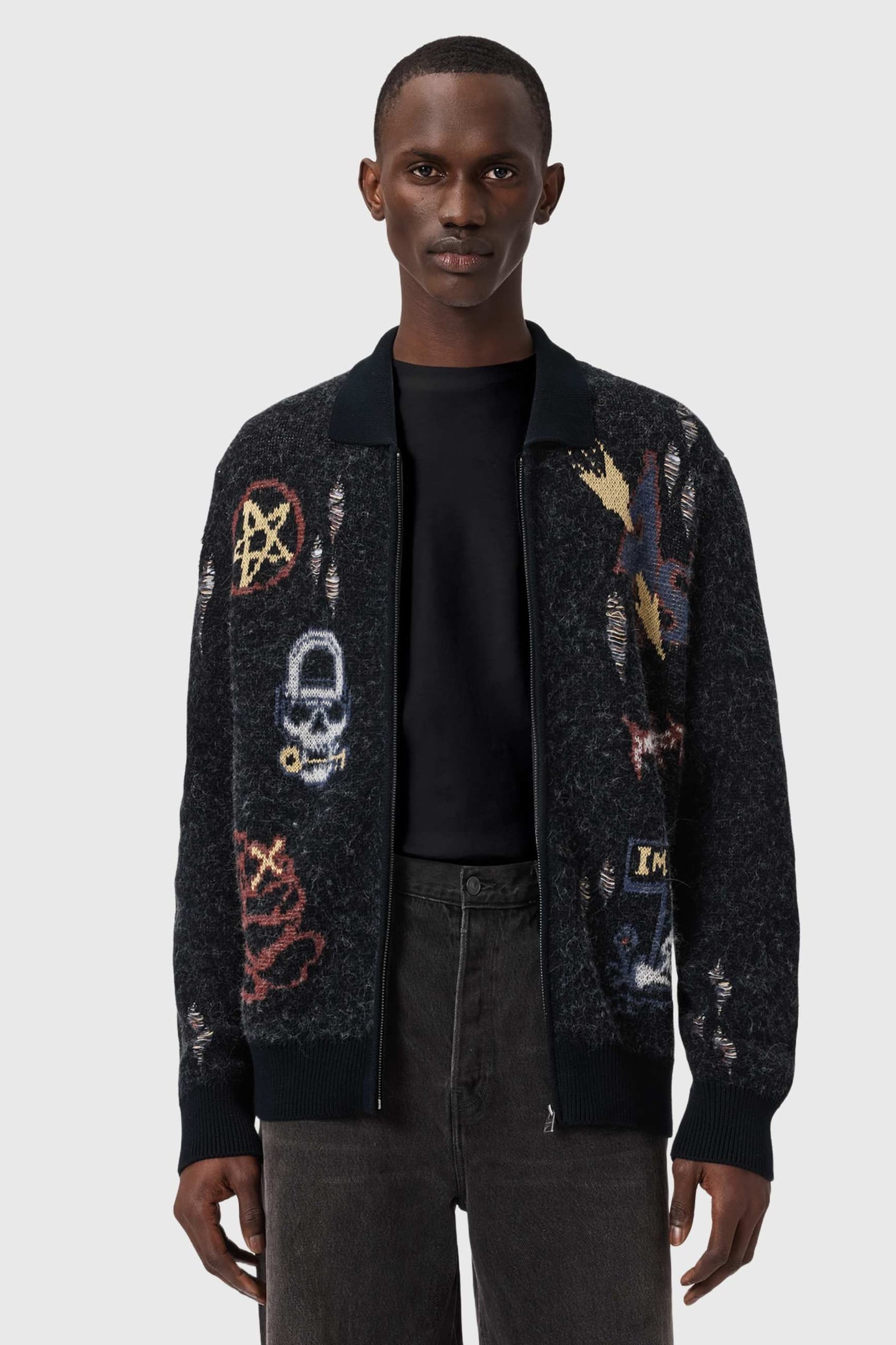 MELLER CARDIGAN BLACK 3