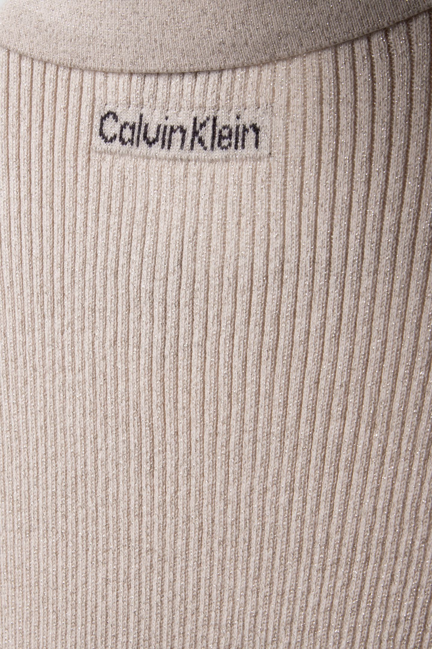 WOOL LUREX COLLARED SWEATER TUSCAN BEIGE 5