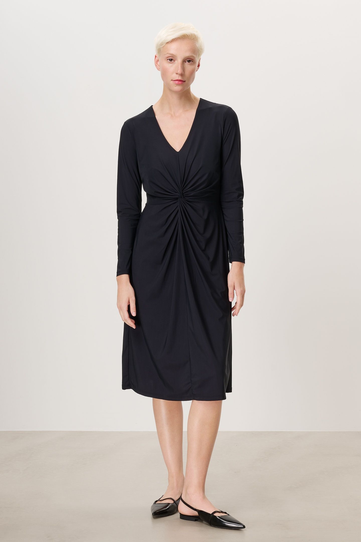CATO DRESS BLACK 1