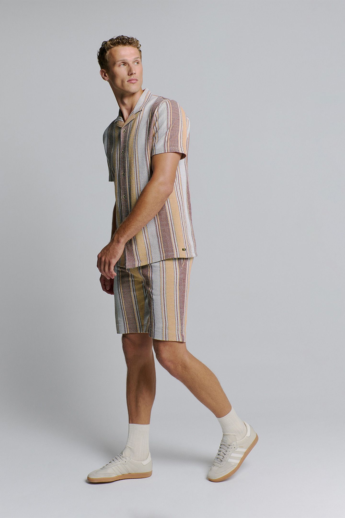 SHIRT SHORT SLEEVE JERSEY REVERS COLLAR MULTI COLOUR VERTICA 4