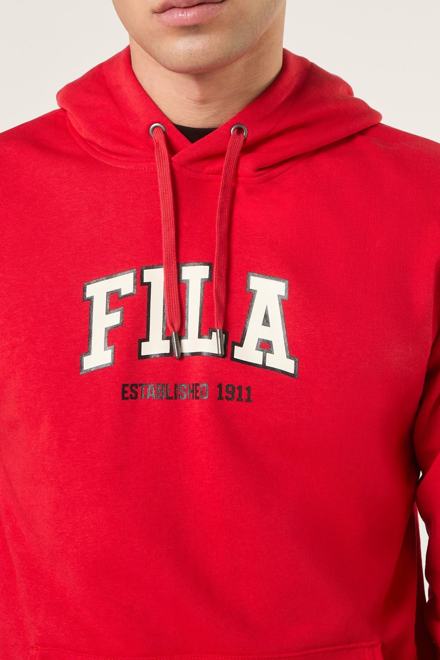 RIFREDI REGULAR GRAPHIC HOODIE TRUE RED 5