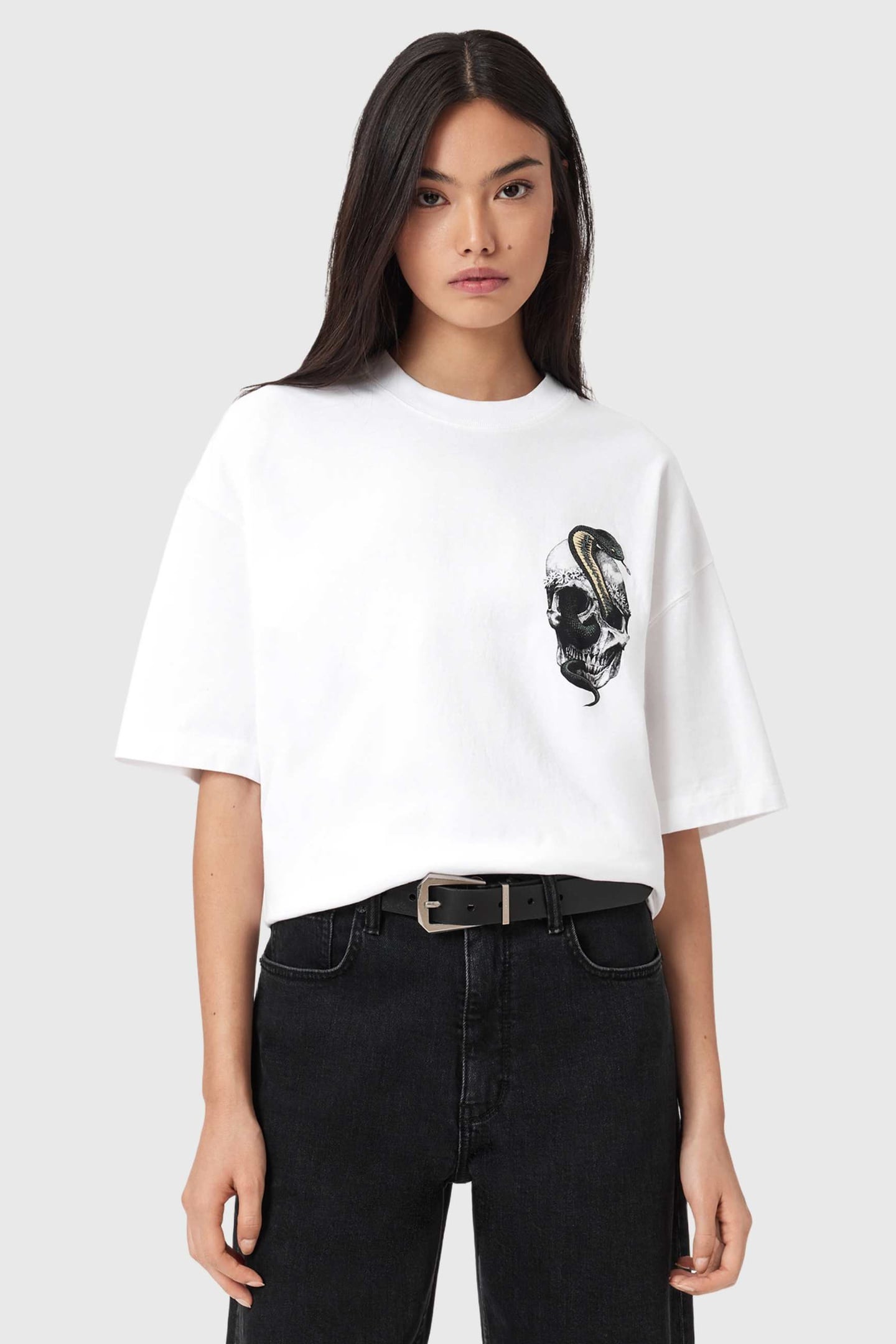 SNAKEHEAD ETTA TEE CHALK WHITE 3