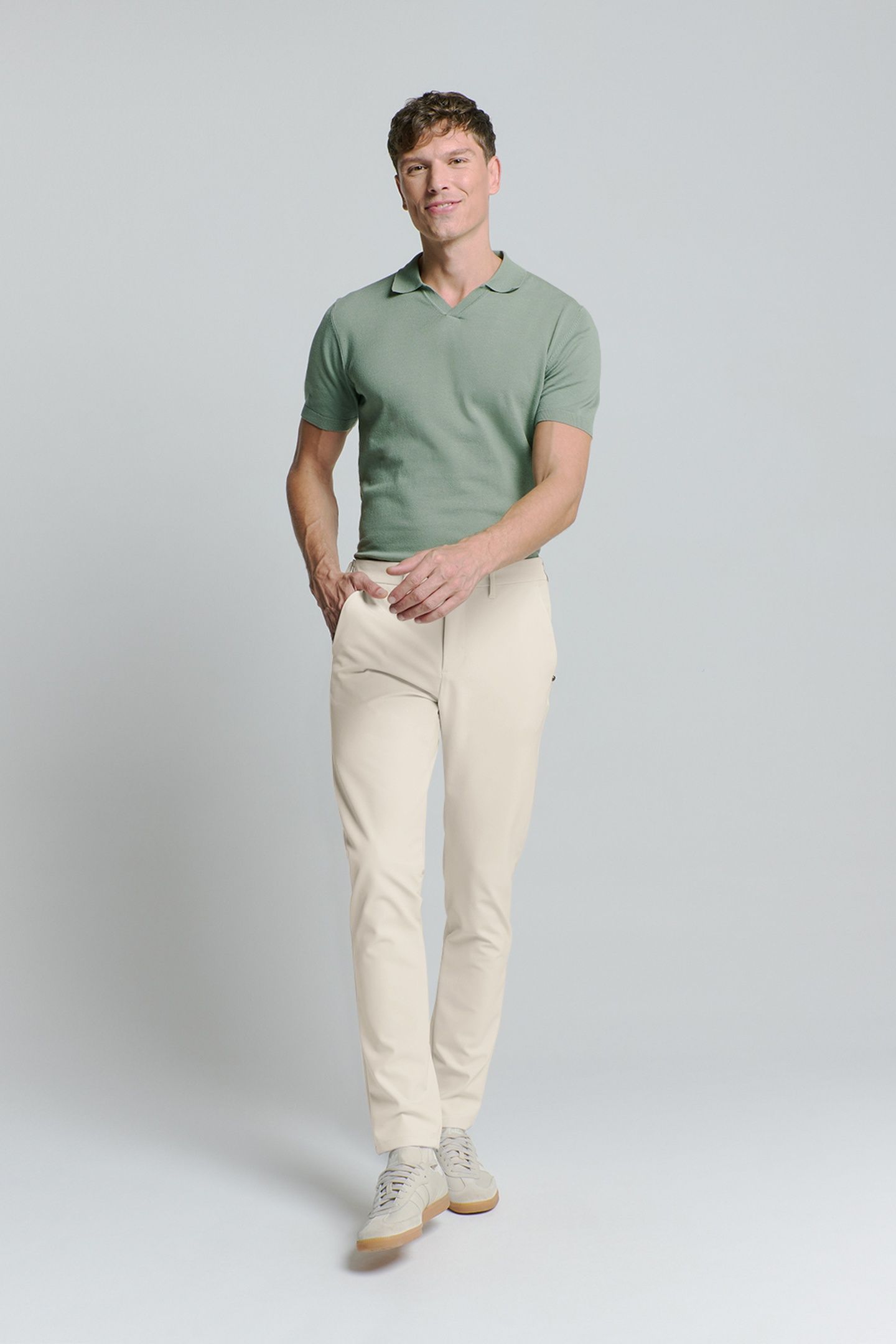 PANTS CHINO 4-WAY STRETCH SEDOC CEMENT 1