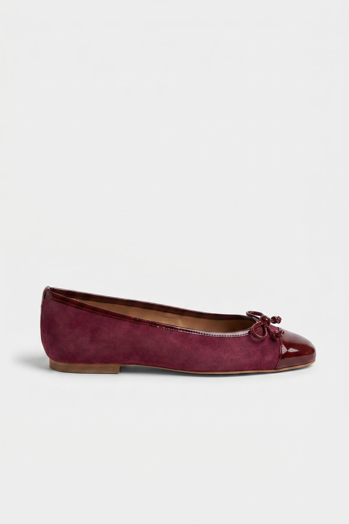 KARA FLATS BURGUNDY 1