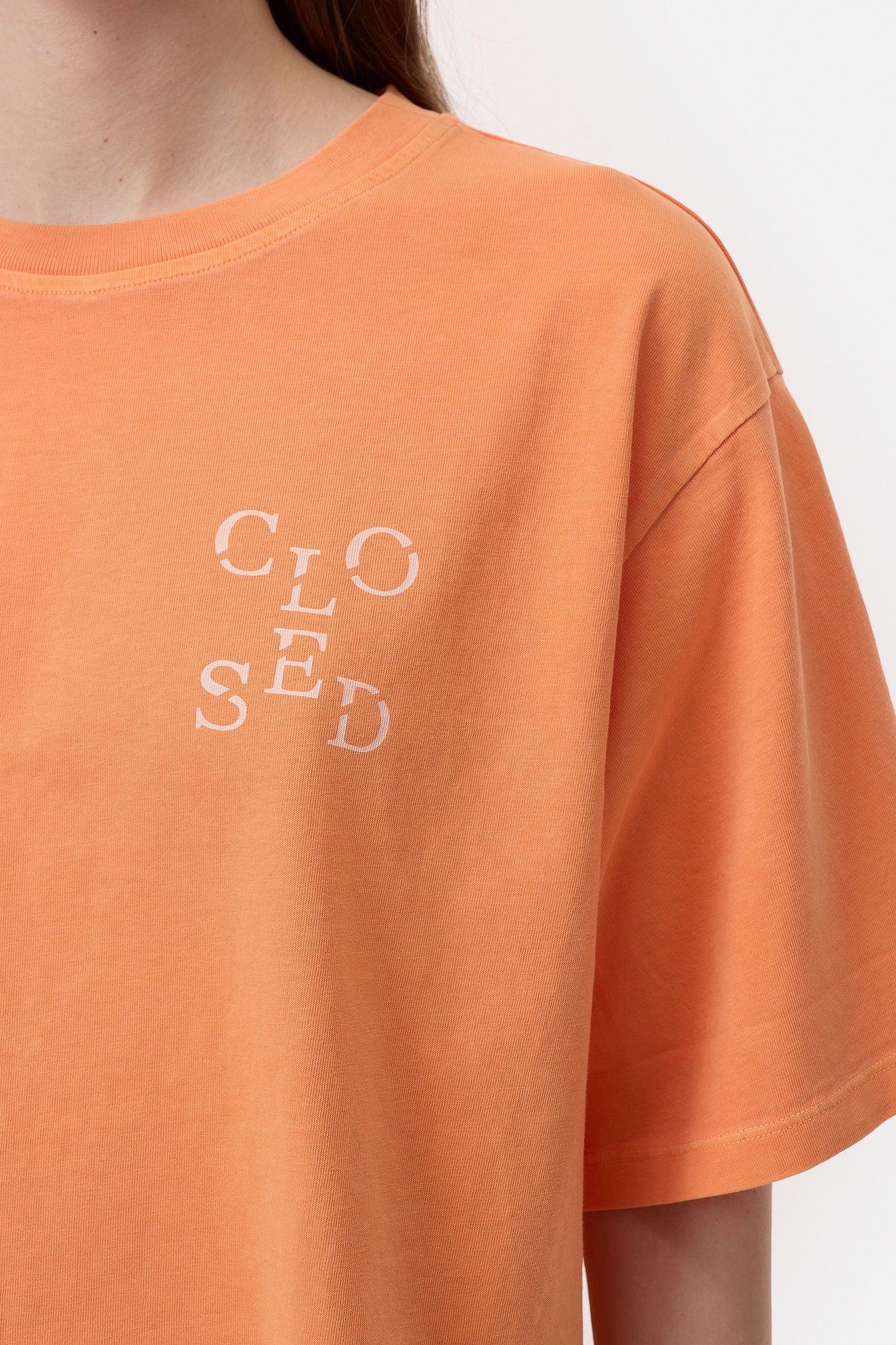 CROPPPED T-SHIRT PUMPKIN ORANGE 4