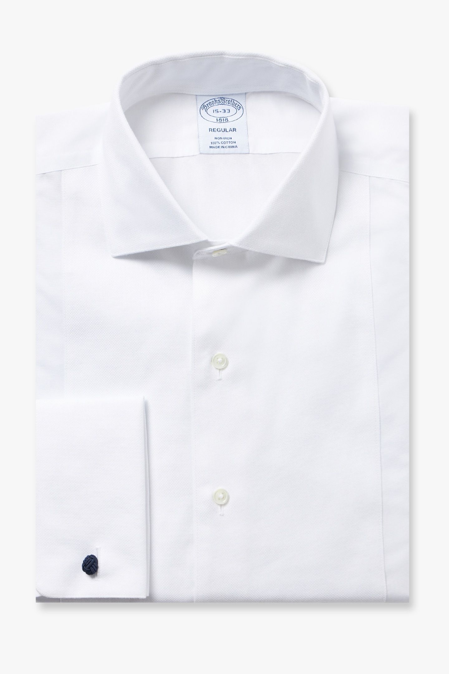 NON-IRON REGULAR SOLID SHIRT WHITE 2