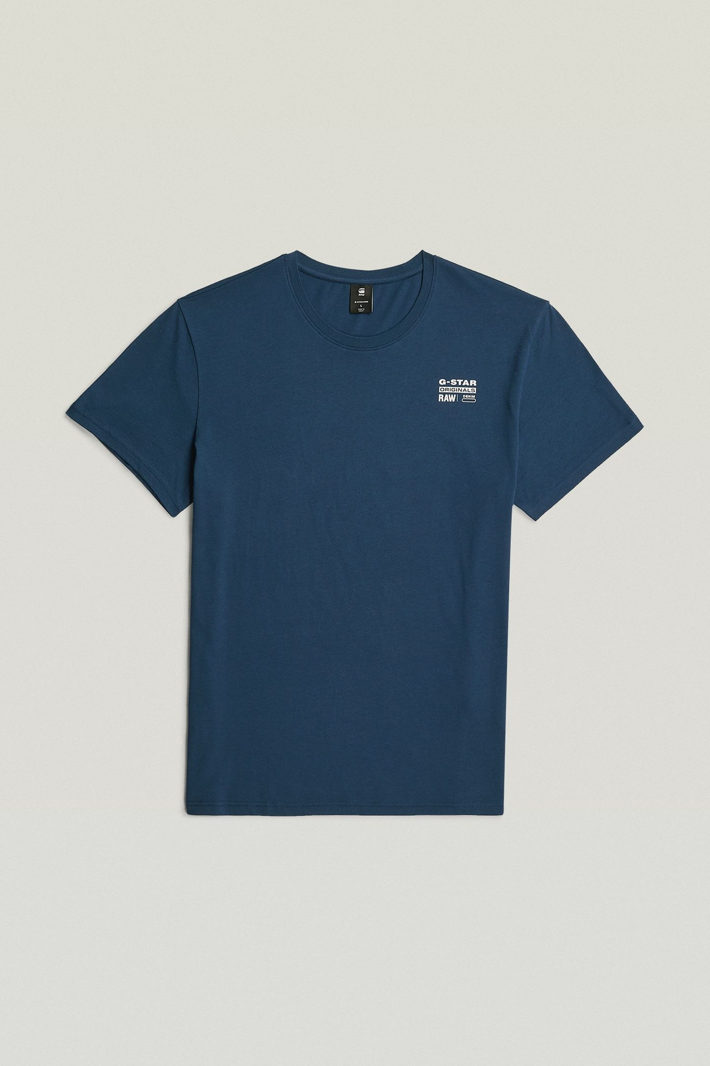 CHEST LOGO R T MEDIUM BLUE 6