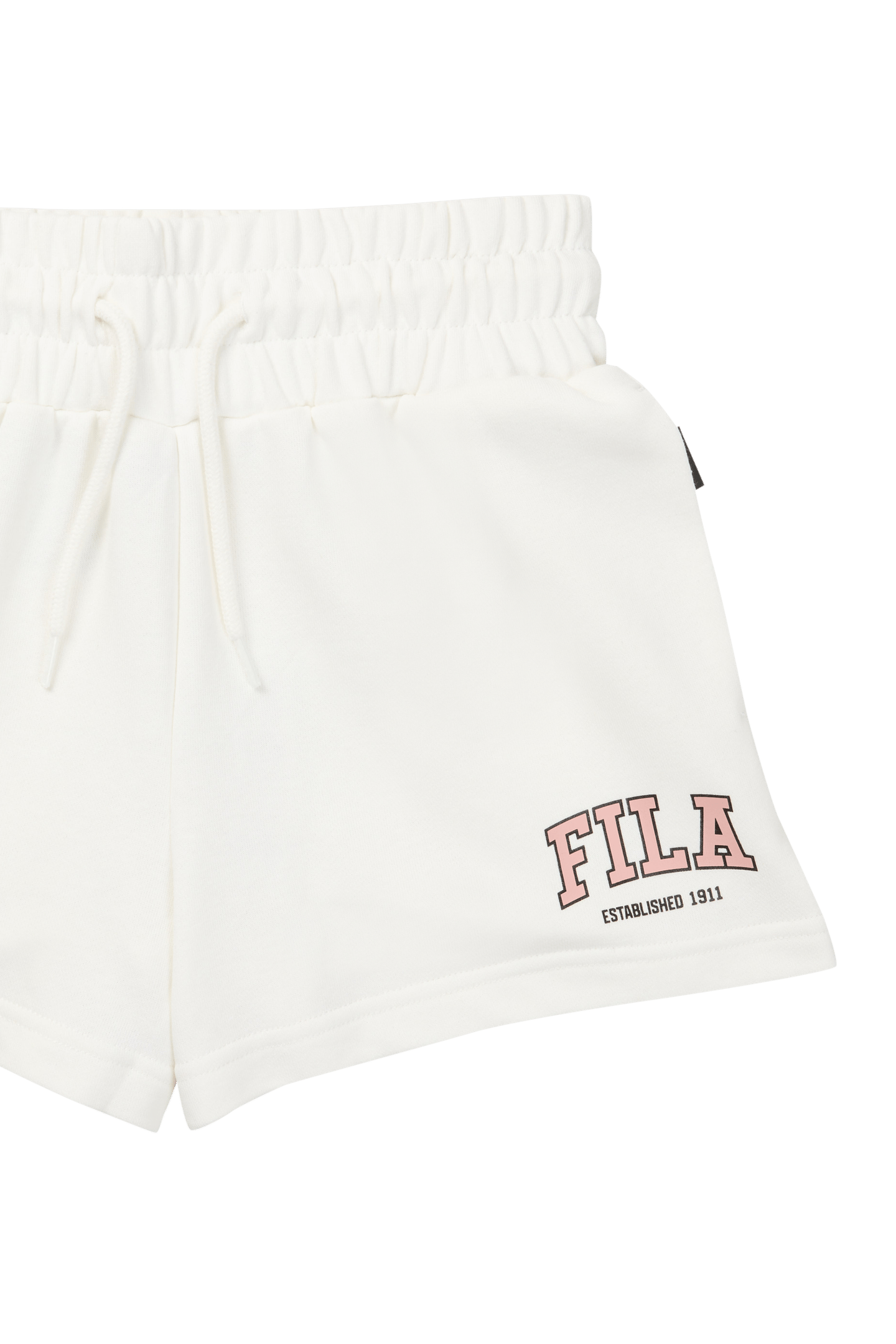RIFREDI WIDE GRAPHIC SWEAT SHORTS EGRET 2