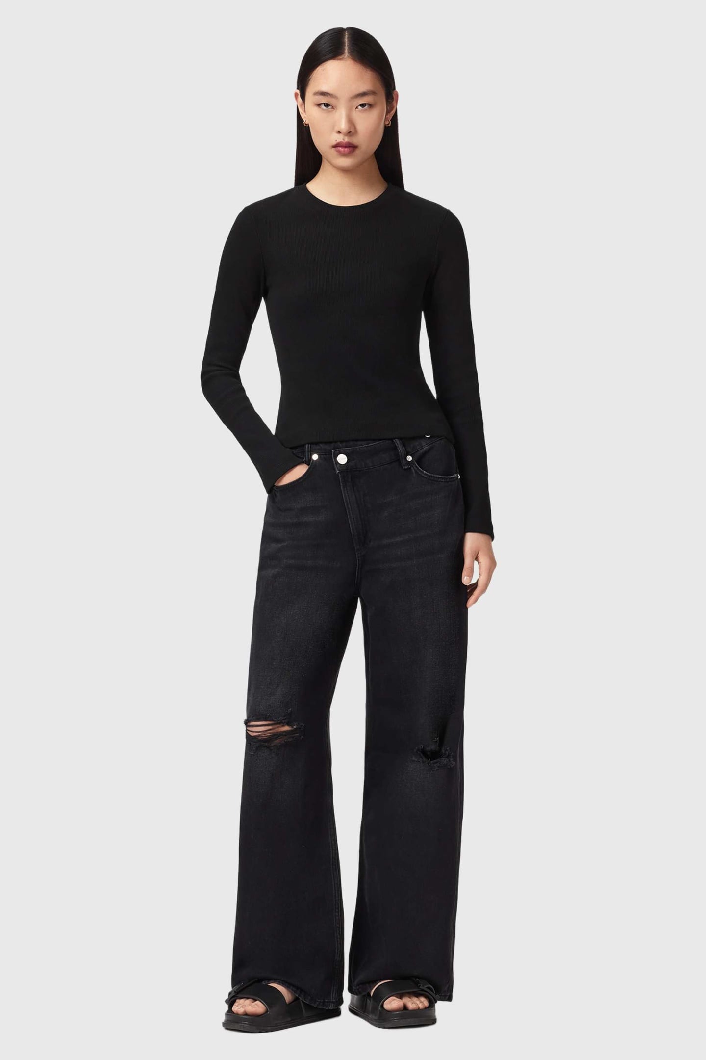 ELENA LS TEE BLACK 3