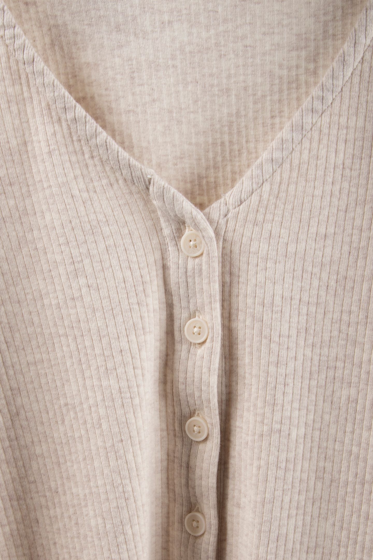 MUSE LS TEE HEATHER OATMEAL HEAT 4