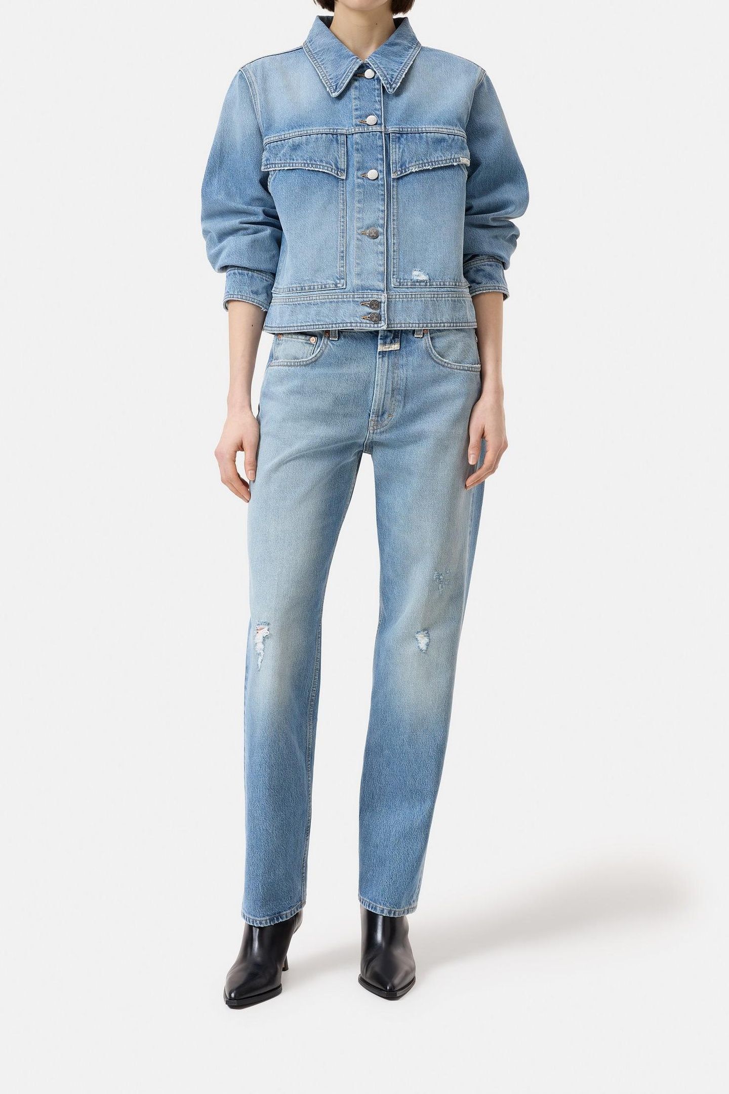 33° DENIM JACKET MID BLUE 2