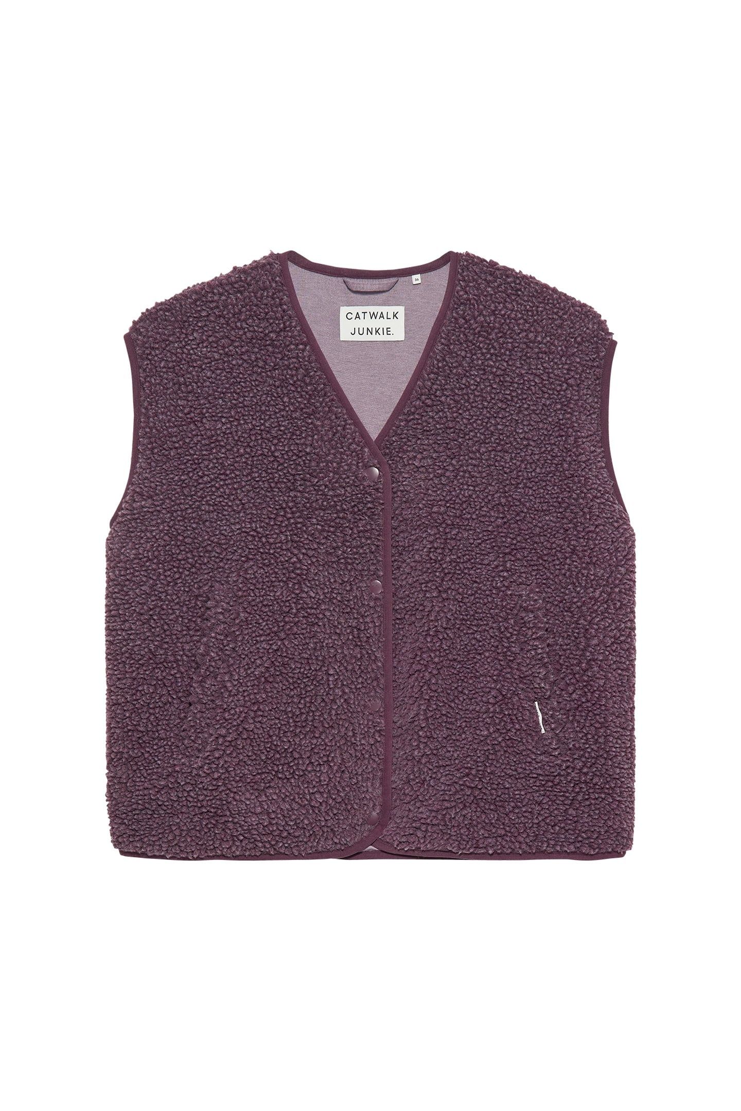 TEDDY BODYWARMER PLUM TRUFFLE 4