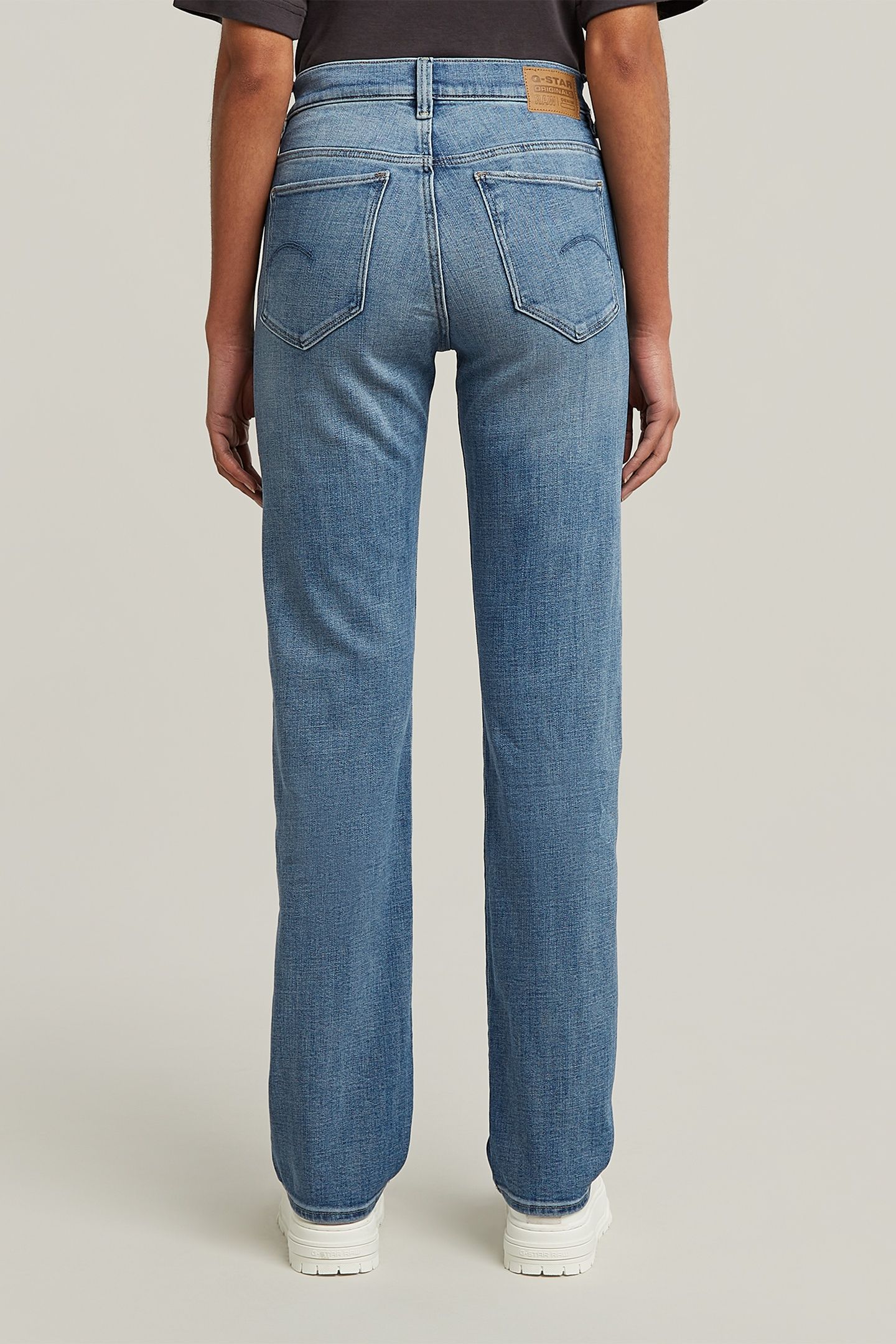 STRACE STRAIGHT JEANS LIGHT/PASTEL BLUE 2