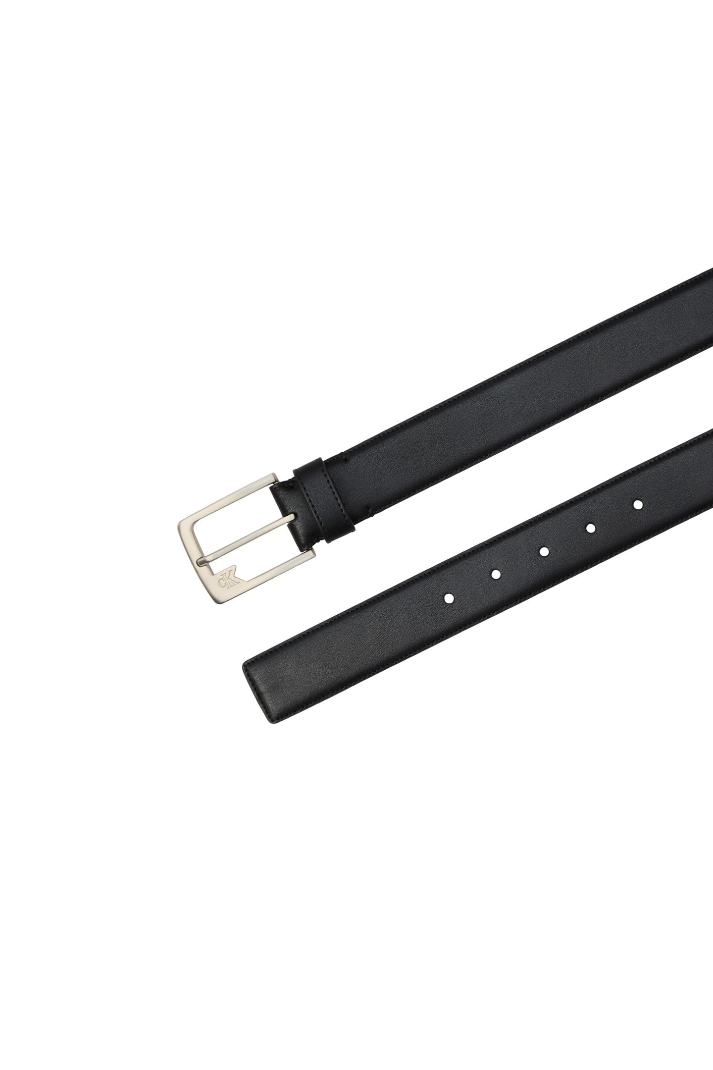 OVAL BUCKLE SHINY BELT BLACK/TUMBLED DEEP GOLD 2