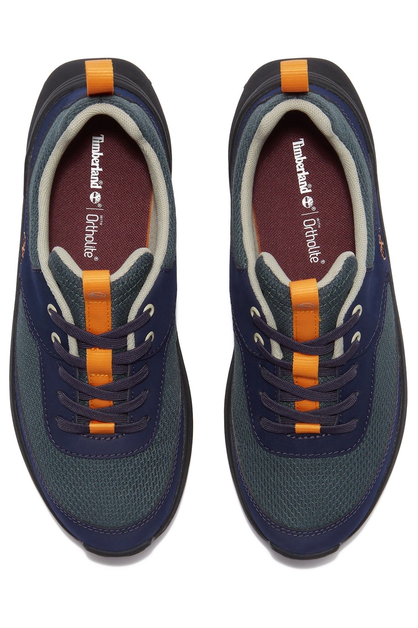 MOTION ACCESS LOW LACE UP SNEAKER DARK GREEN MESH 7