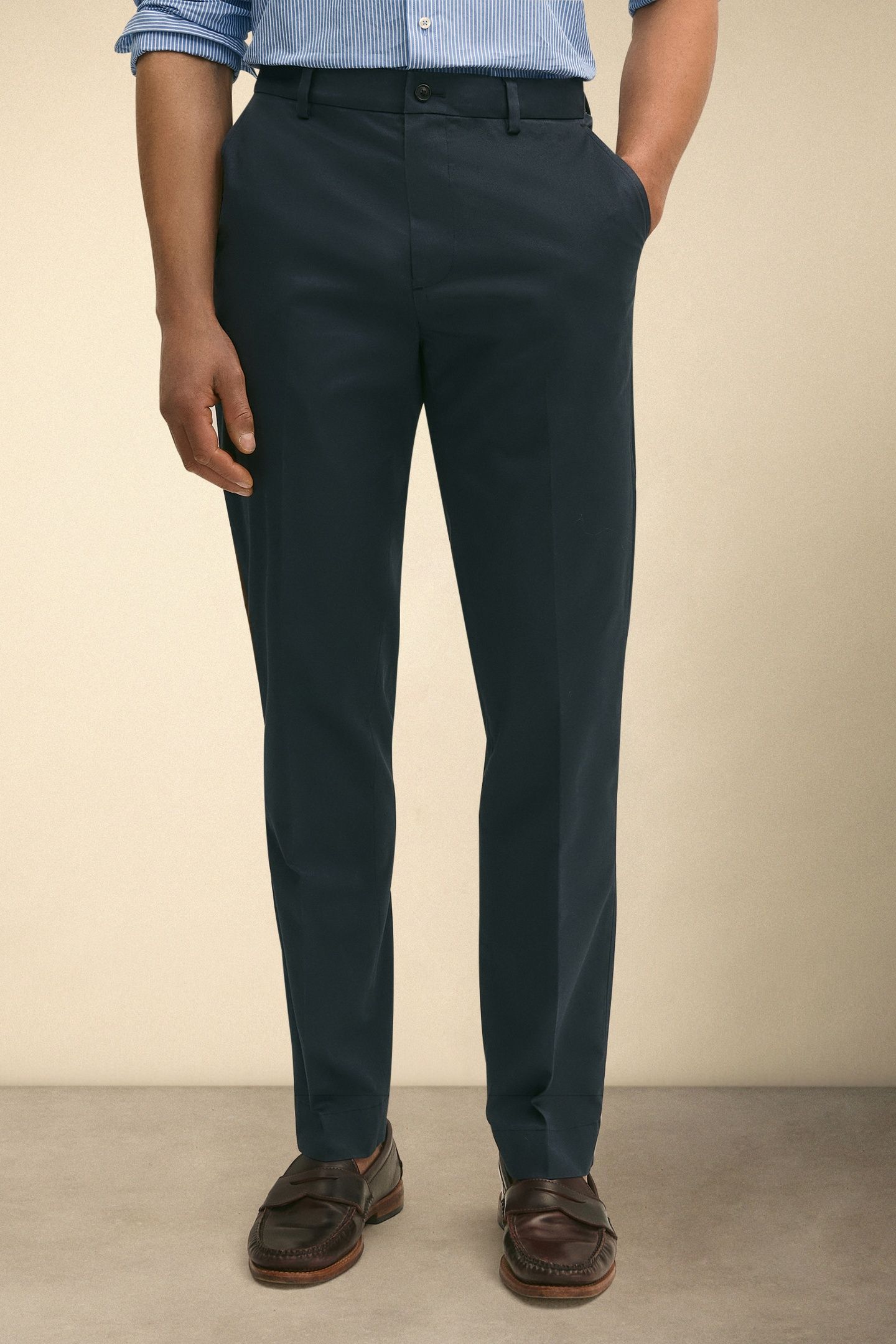 SLIM FIT ADVANTAGE STRETCH CHINO NAVY 1