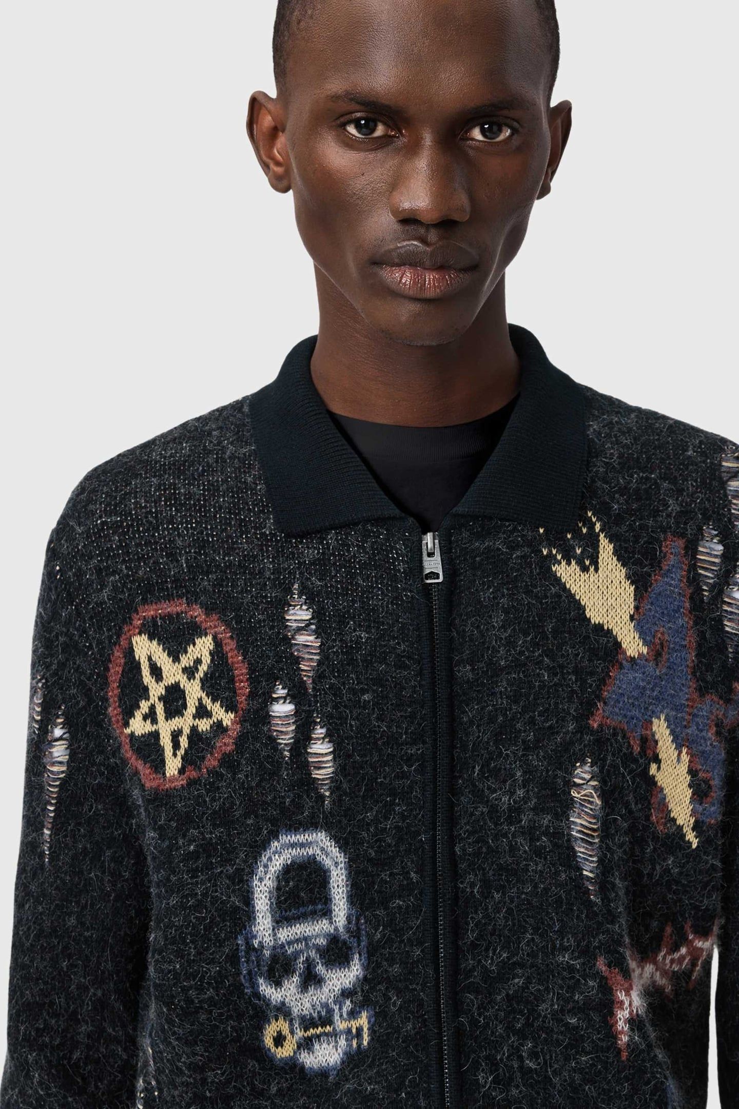 MELLER CARDIGAN BLACK 2