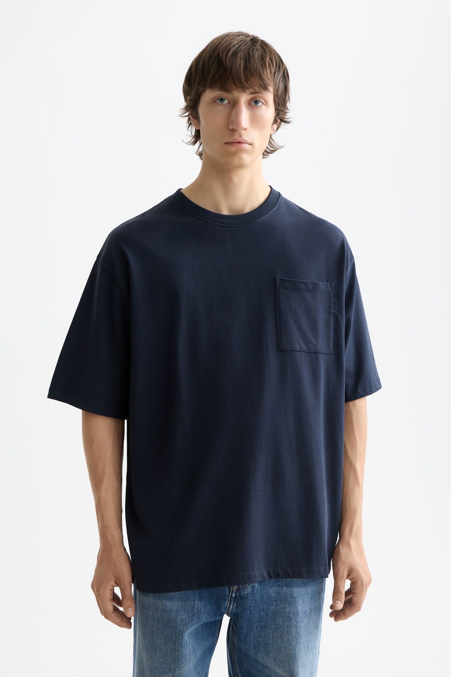CORE - 3 CROSSES LOOSE FIT POCKET T-SHIRT NIGHT 2