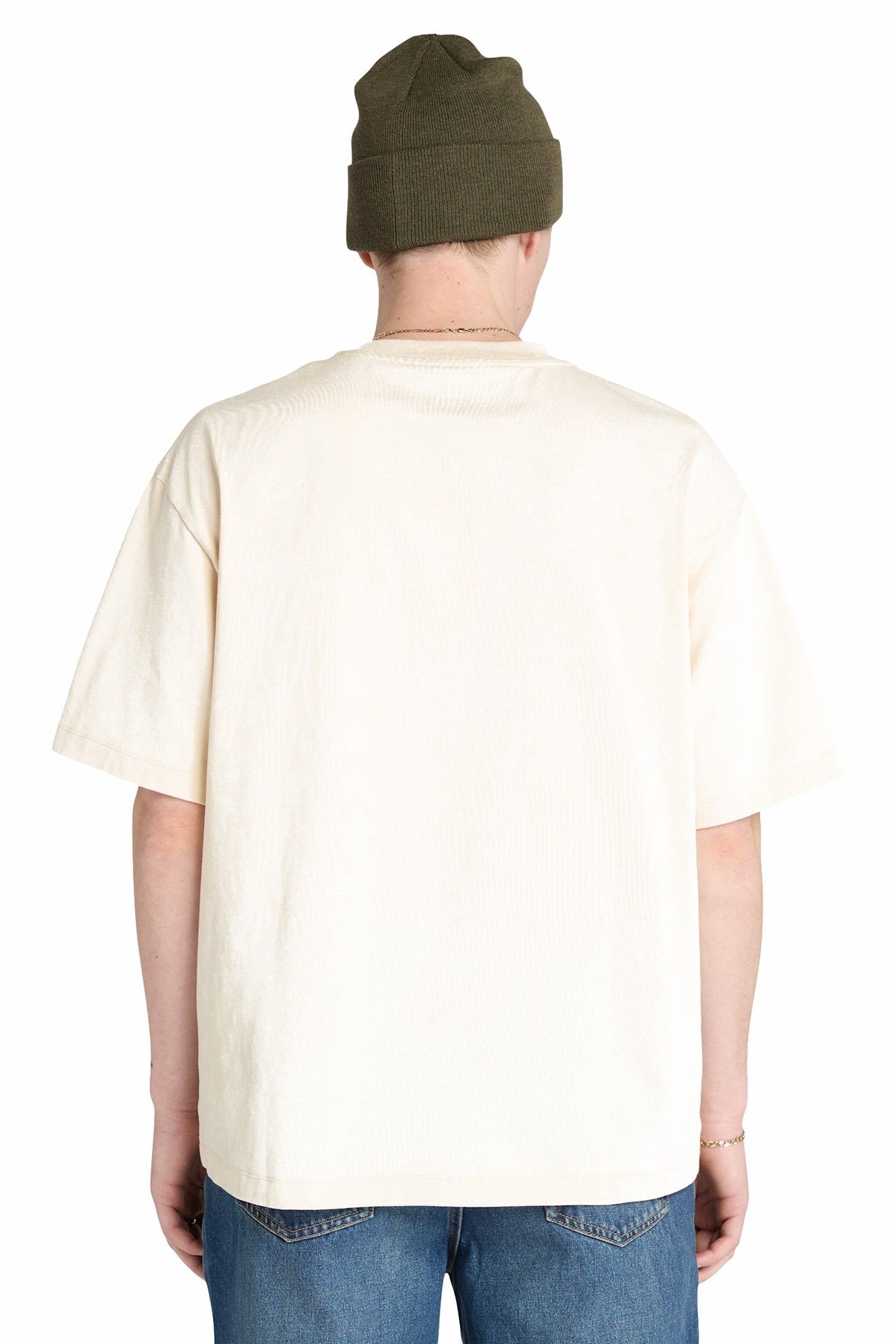 HAMPTHON TONAL STACK LOGO TEE ANGORA 3