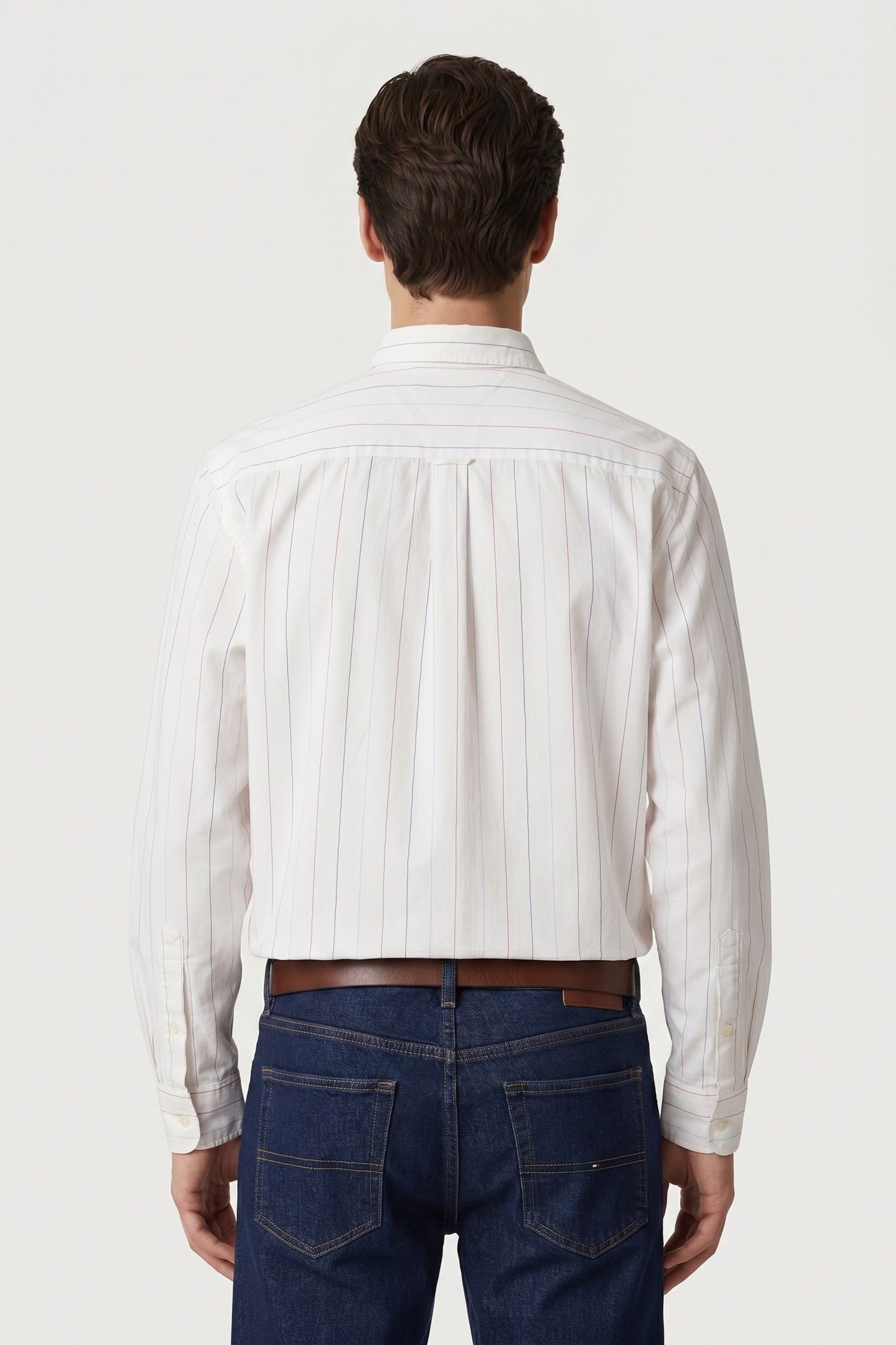 HERITAGE OXFORD SHIRT IVORY SILK 2