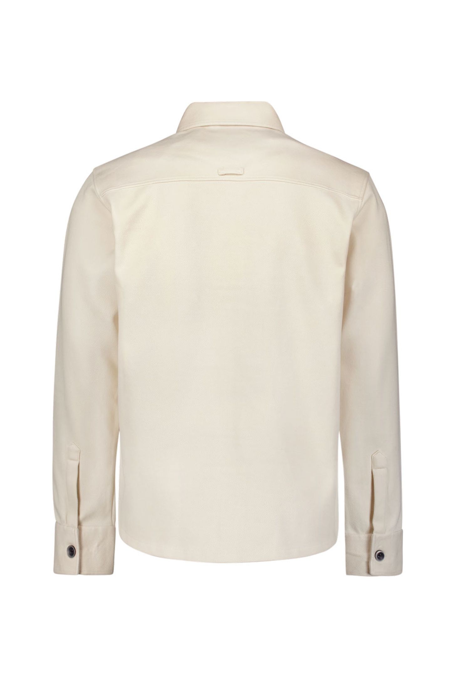 OVERSHIRT BUTTON CLOSURE SWEAT CHALK 6