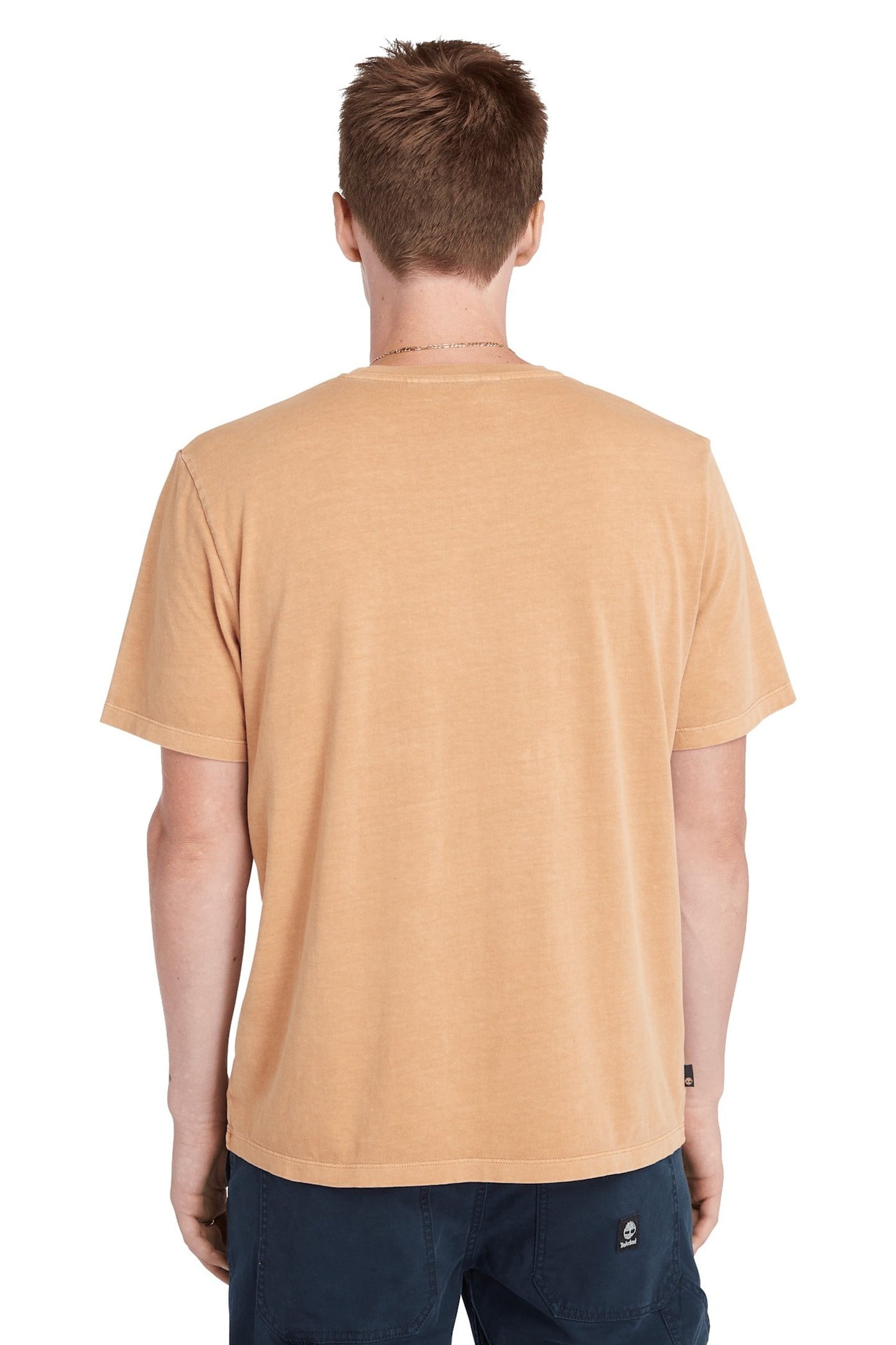 GARMENT DYE LOGO GRAPHIC TEE WHEAT BOOT 3