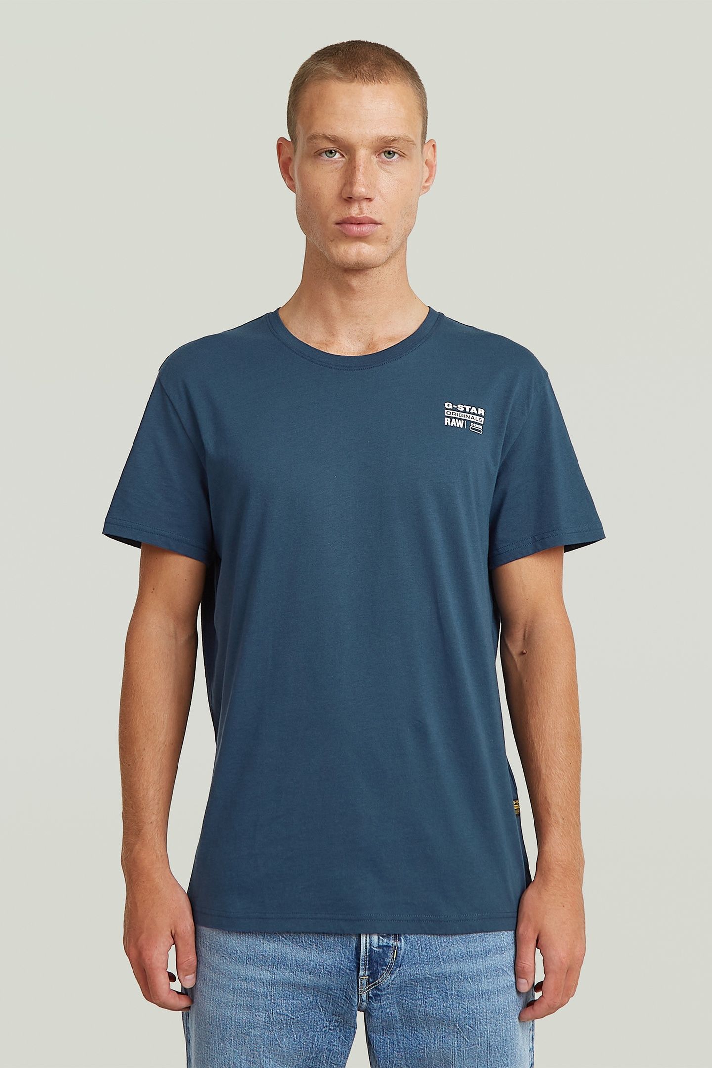 CHEST LOGO R T MEDIUM BLUE 1