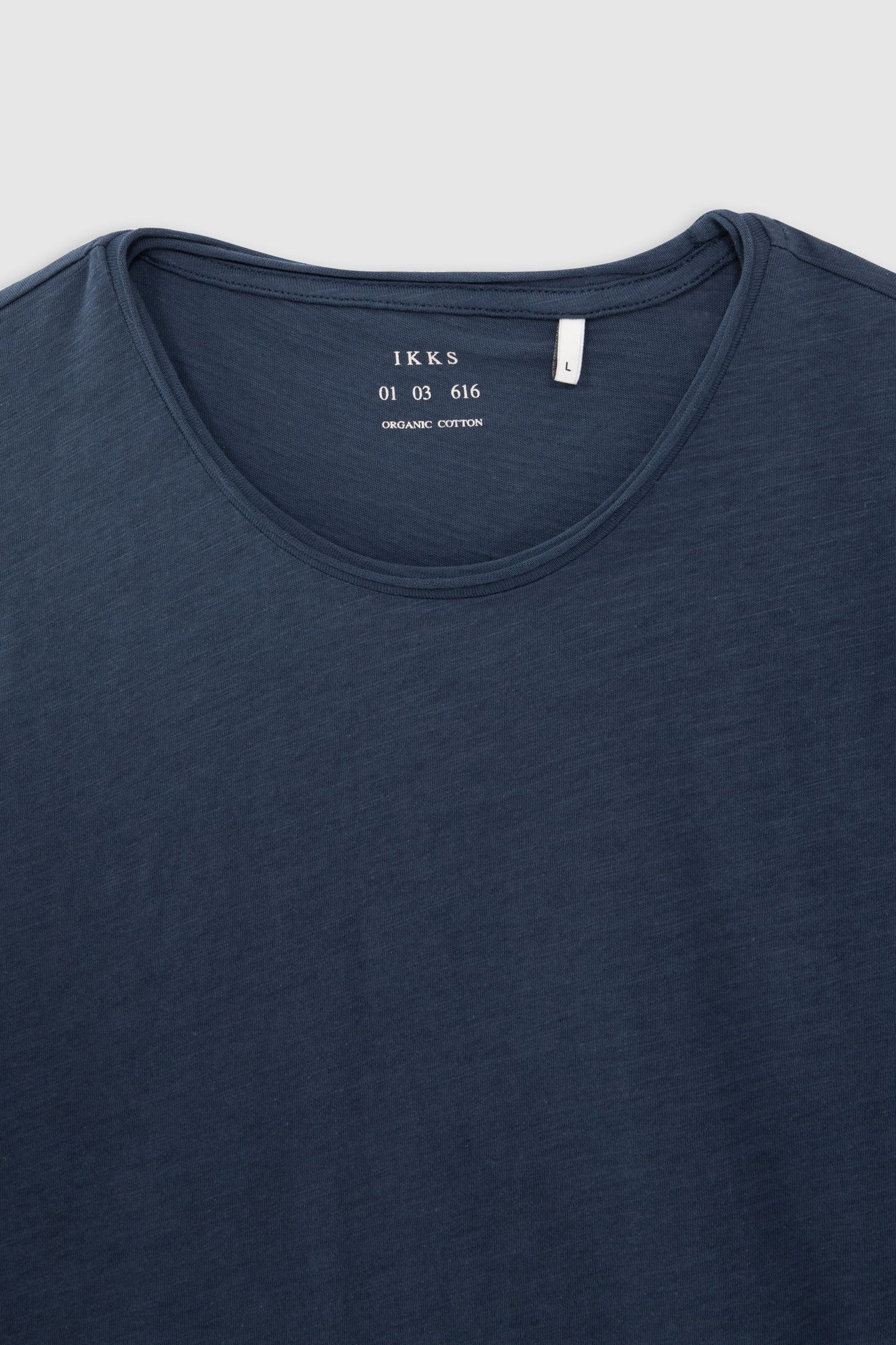 PETROL ORGANIC COTTON ESSENTIAL ROUND-NECK T-SHIRT 4
