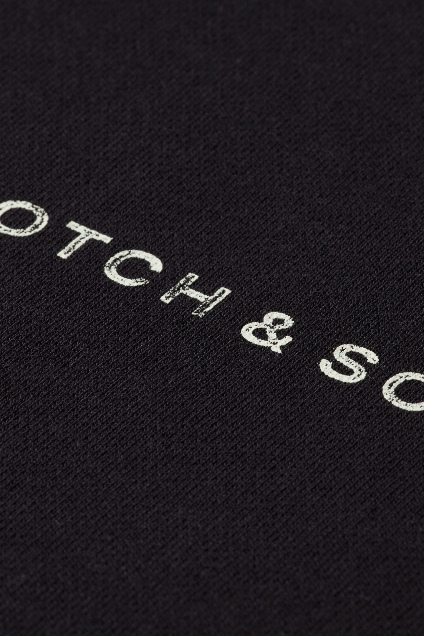 CORE - LOGO FRONT CHEST SWEATSHIRT BLACK 7
