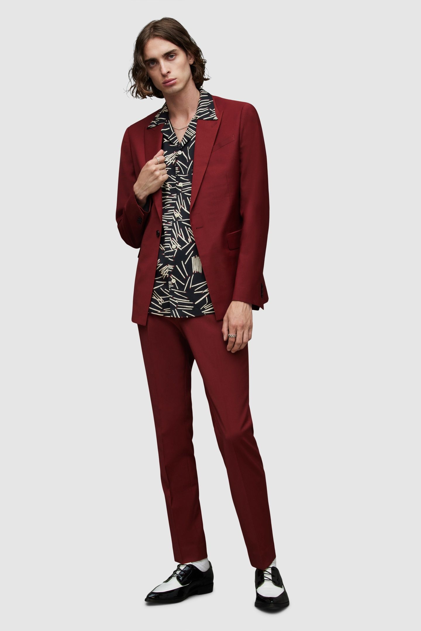 RAIDES BLAZER DULLED RED 4