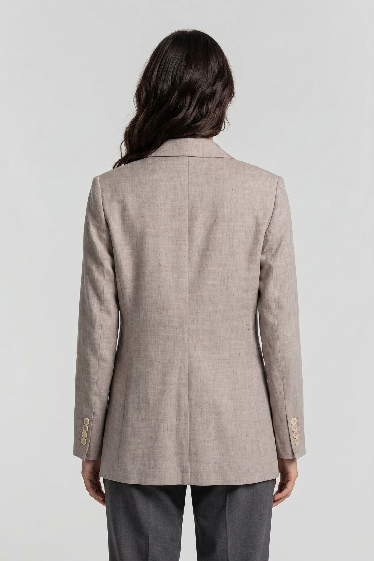 JACKET LINEN BEIGE 2