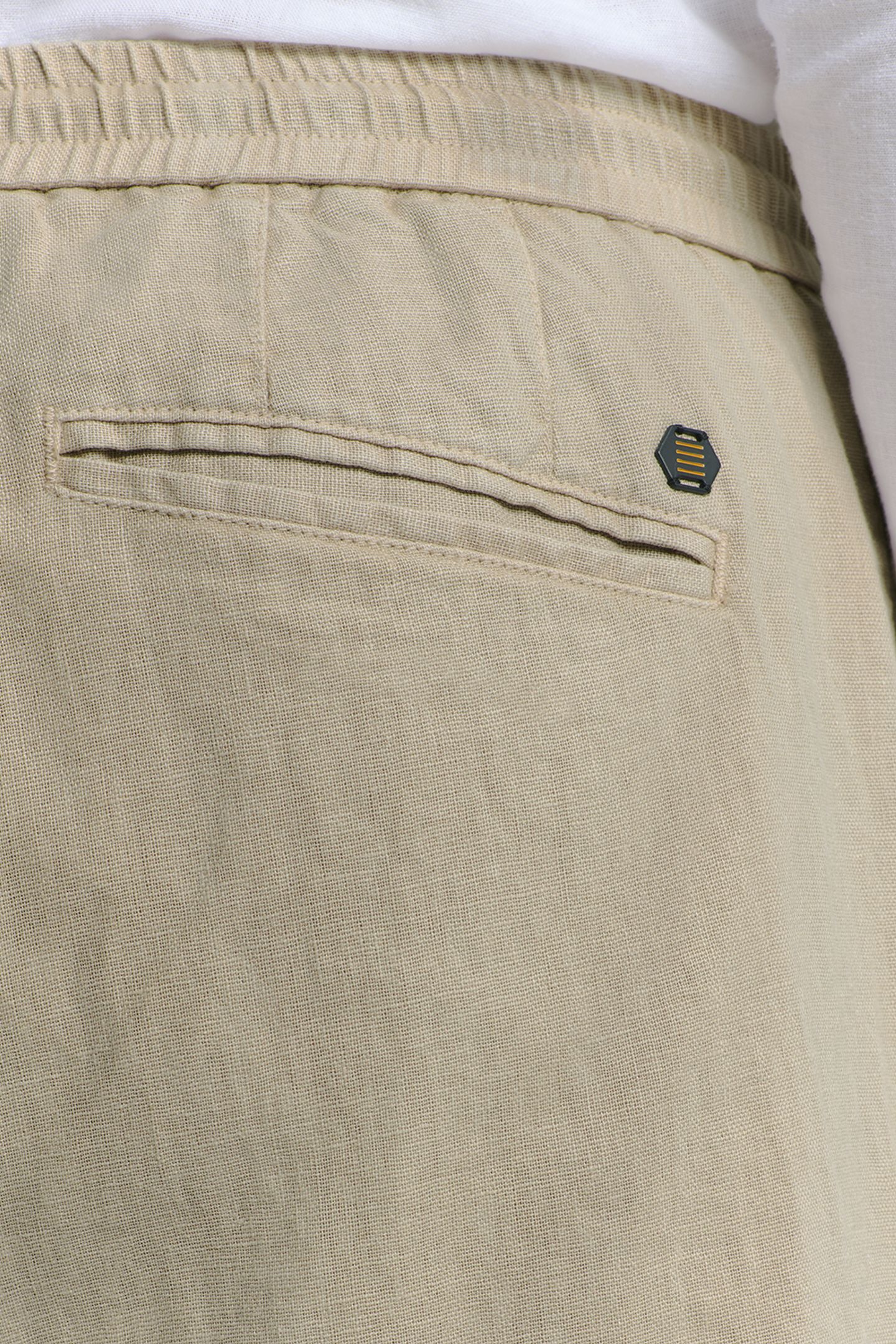 PANTS WITH LINEN GARMENT DYED LIGHT DESERT 6