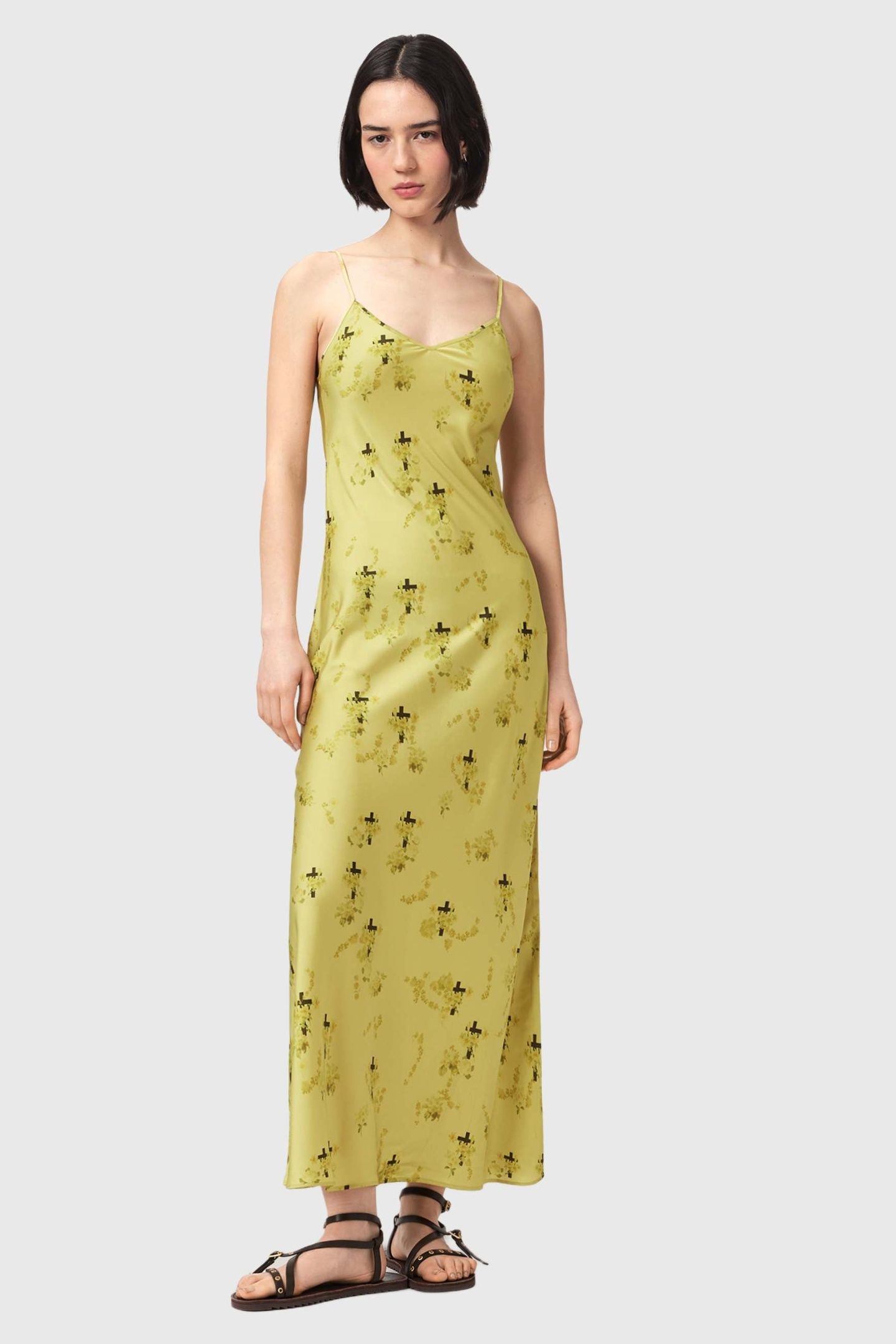 BRYONY DRESS EMPOLI YELLOW 2