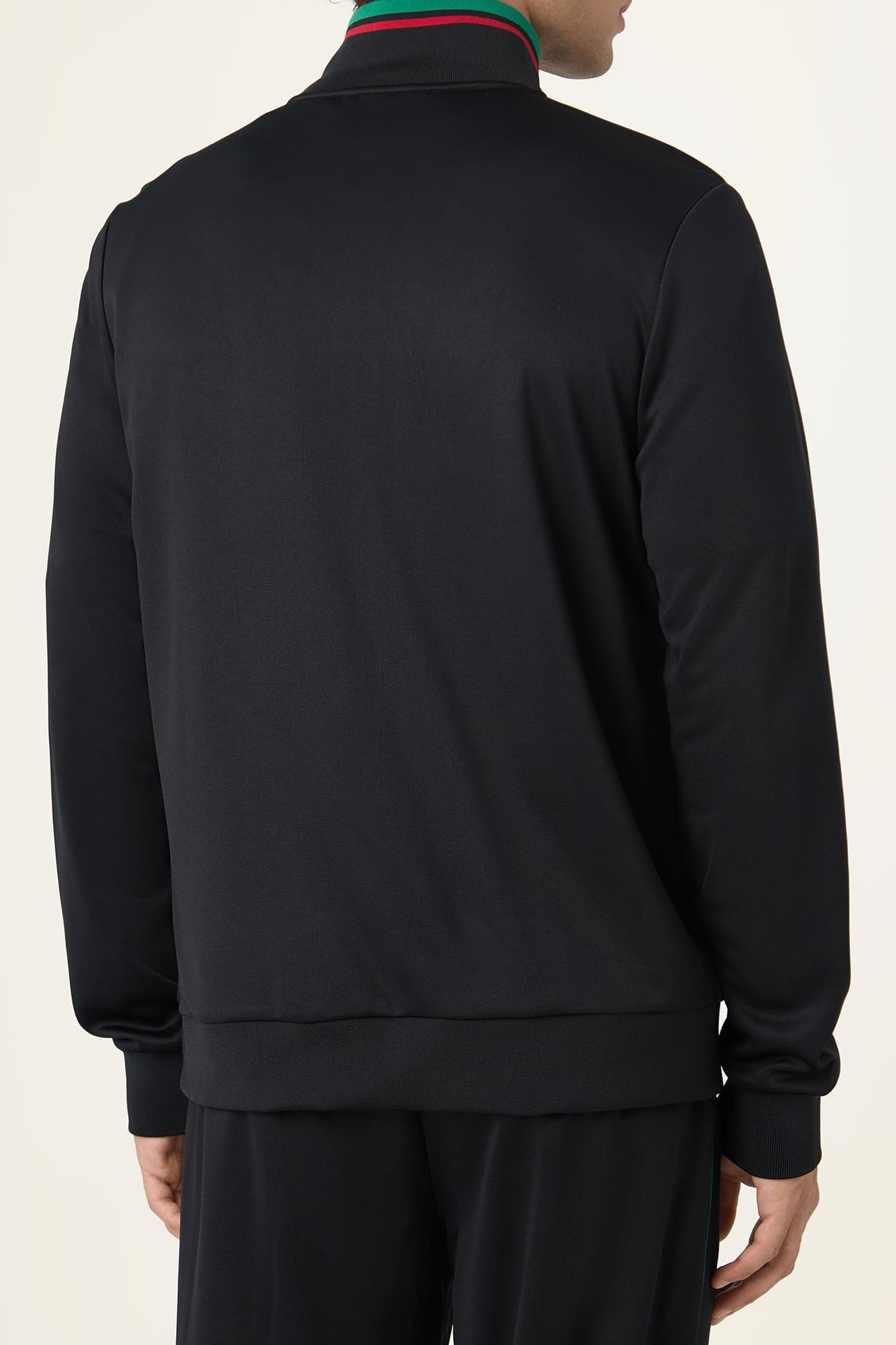 SAGANO REGULAR TAPED TRACK JACKET BLACK 3