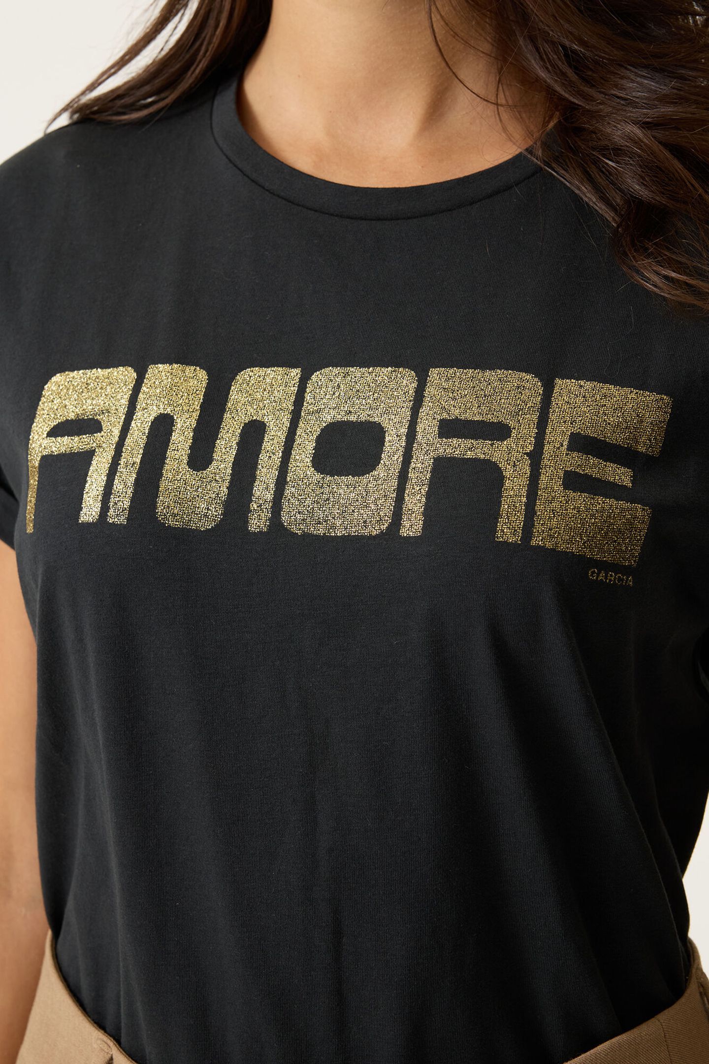 LADIES T-SHIRT SS ANTRACITE 5