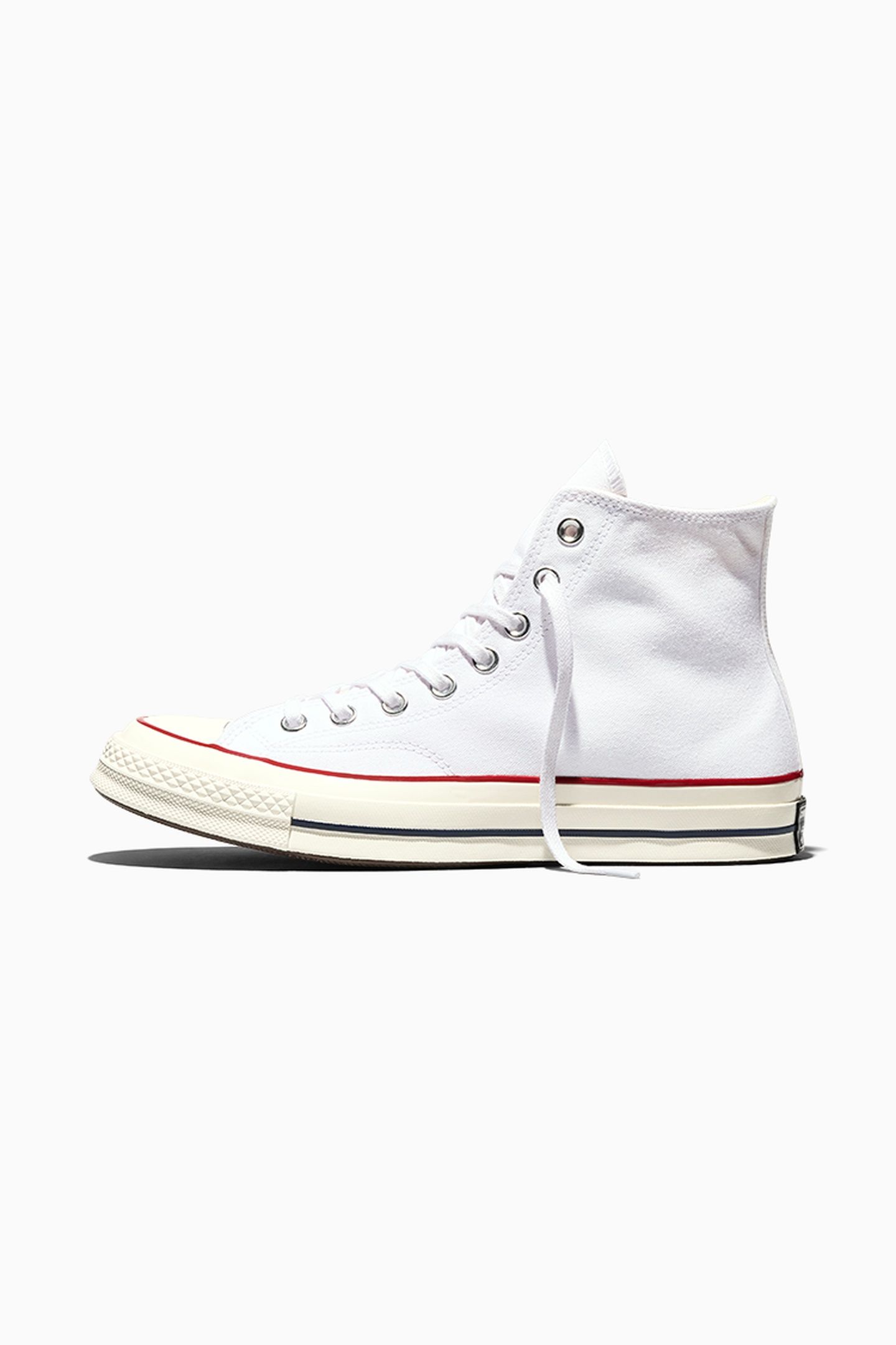 UNISEX CHUCK 70 HI WHITE/GARNET/EGRET 4