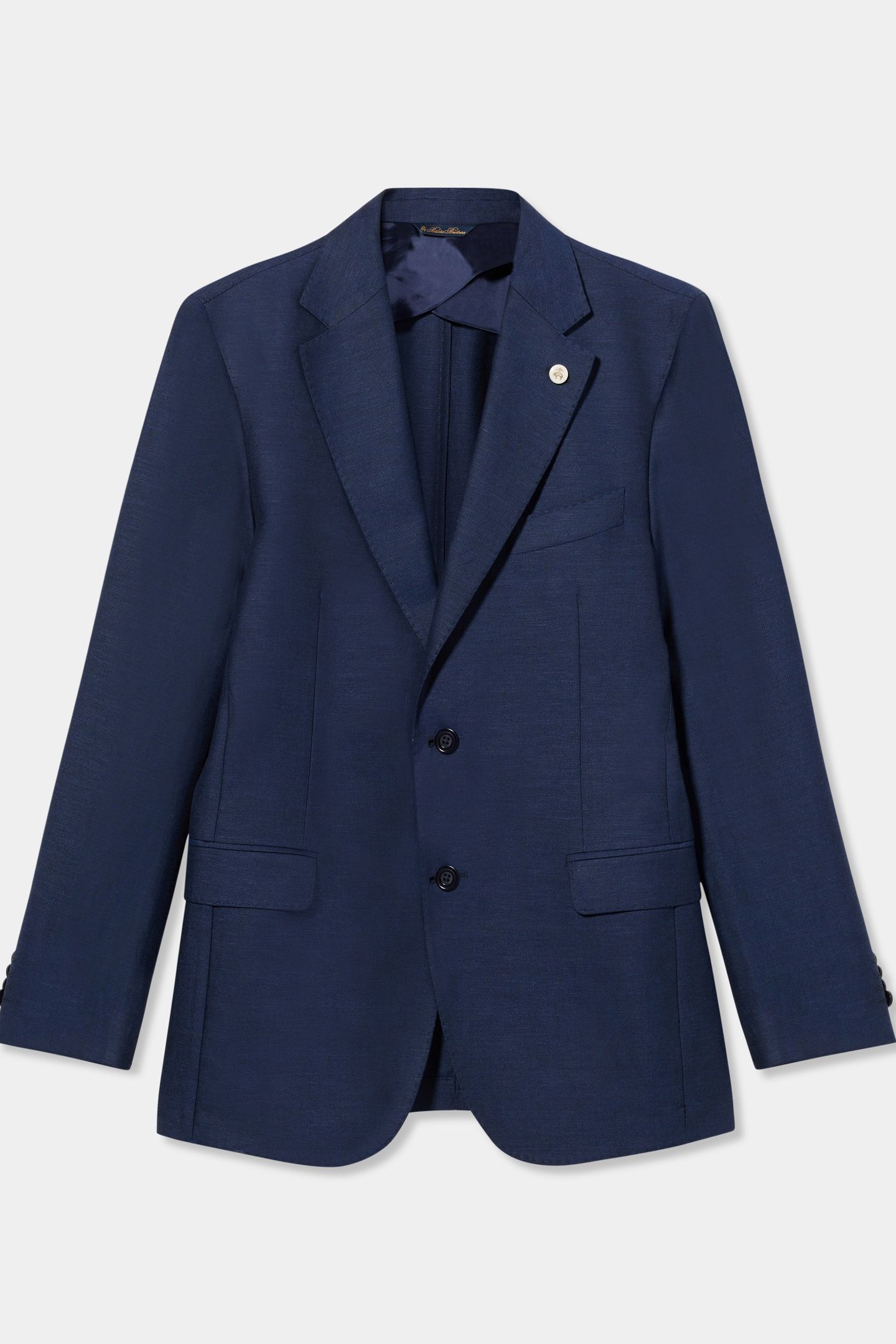 JACKET REGULAR LINING LINEN BLUE 3