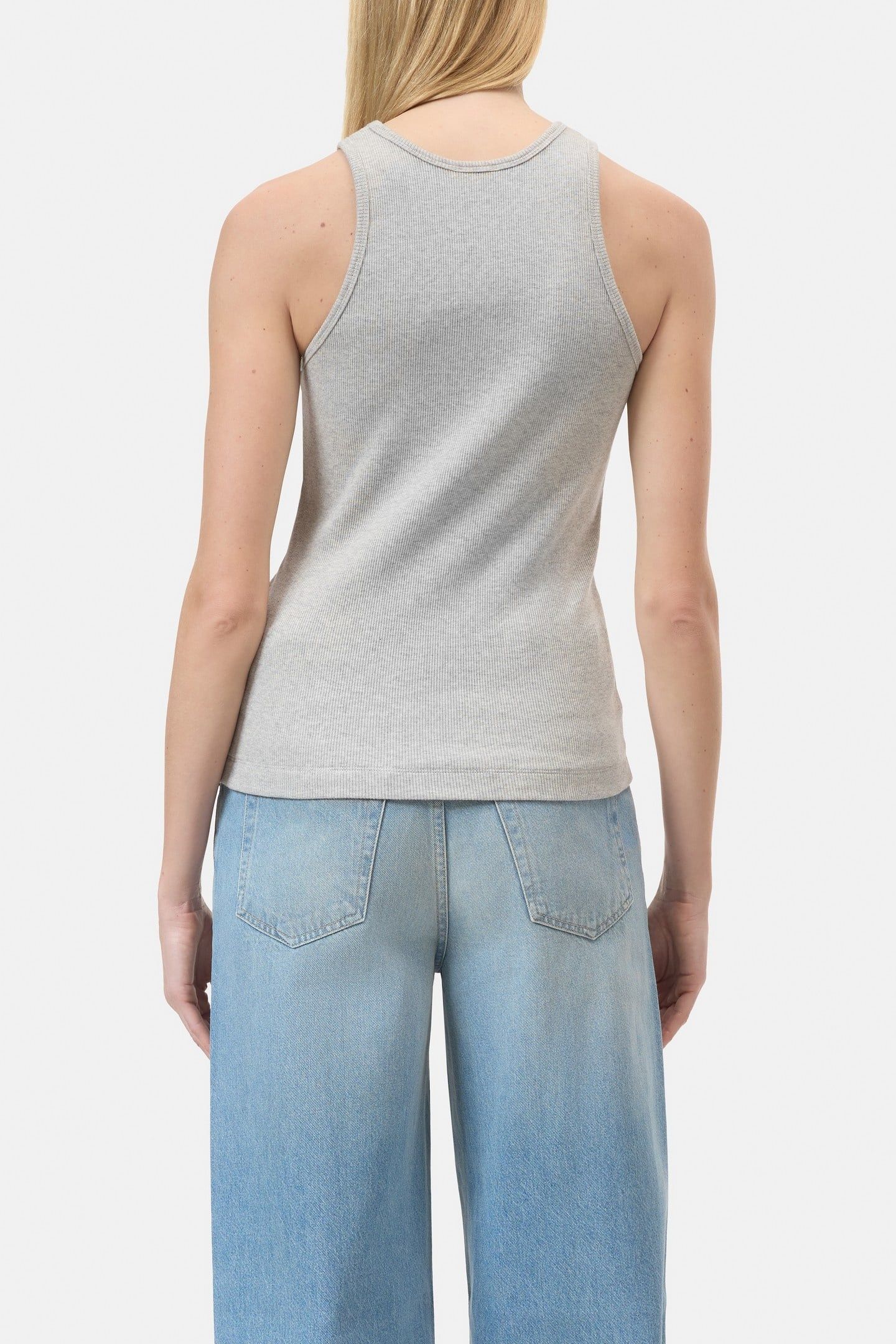TANK TOP LIGHT GREY MELANGE 3