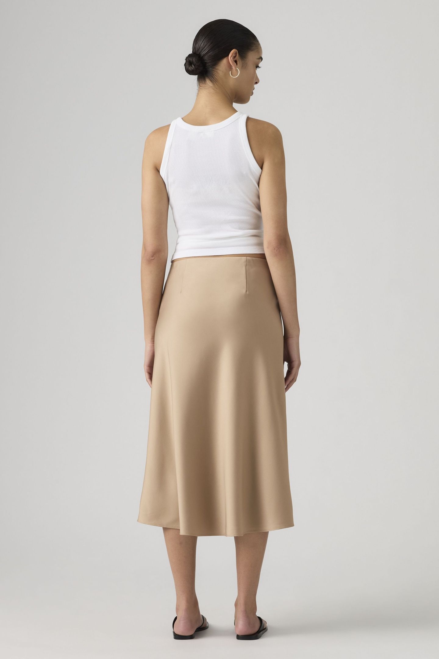 ARIEL MIDI SLIP SKIRT 3
