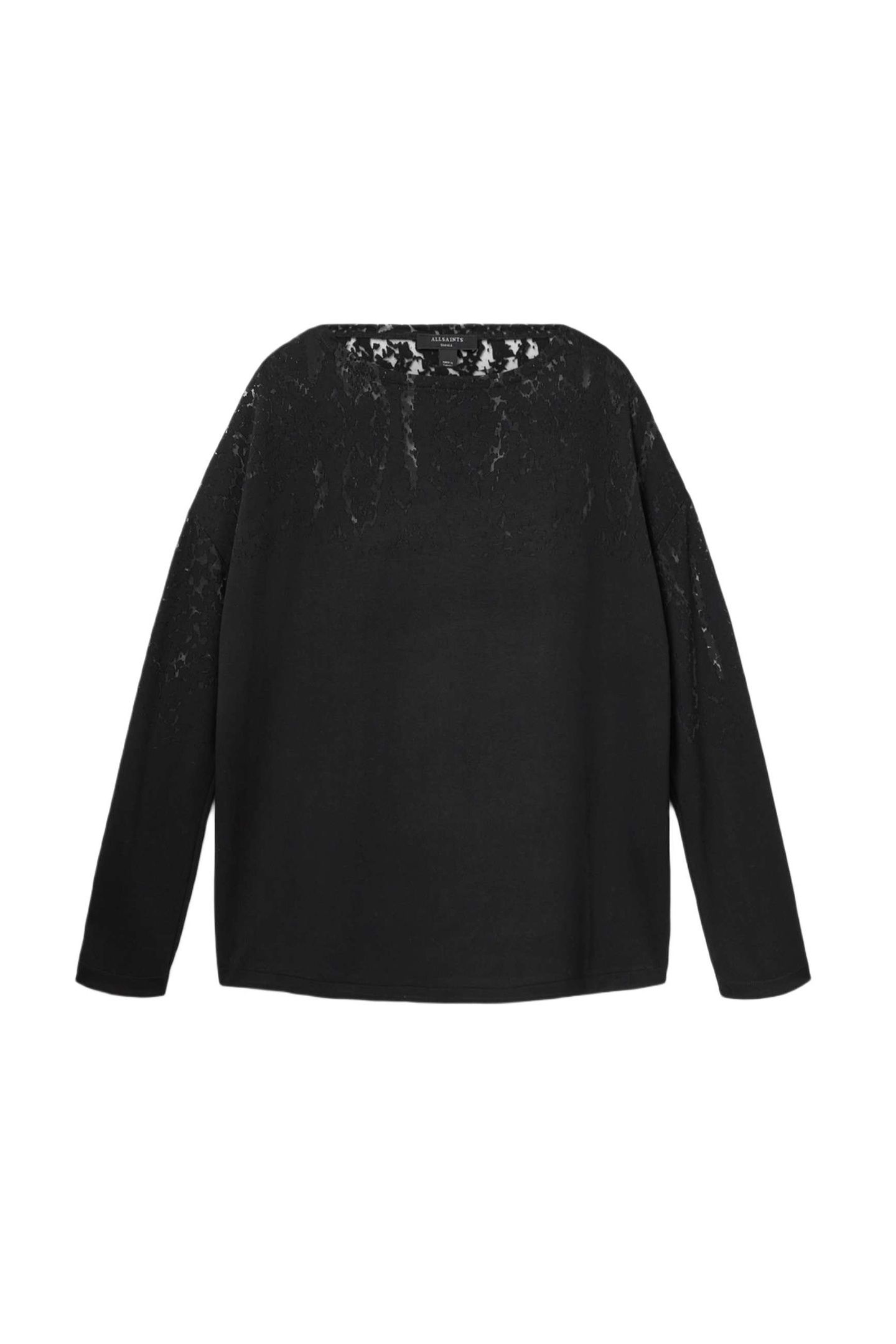 RITA SNAKE TEE BLACK 6