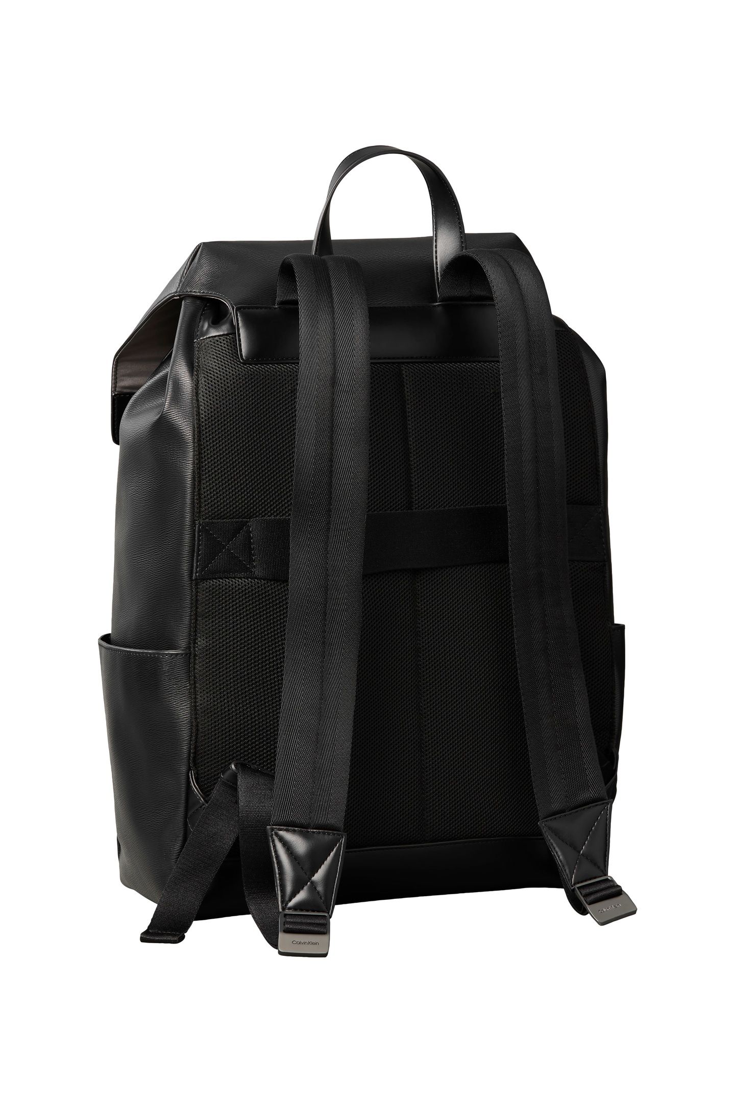 ZIP FLAP BACKPACK BLACK 2