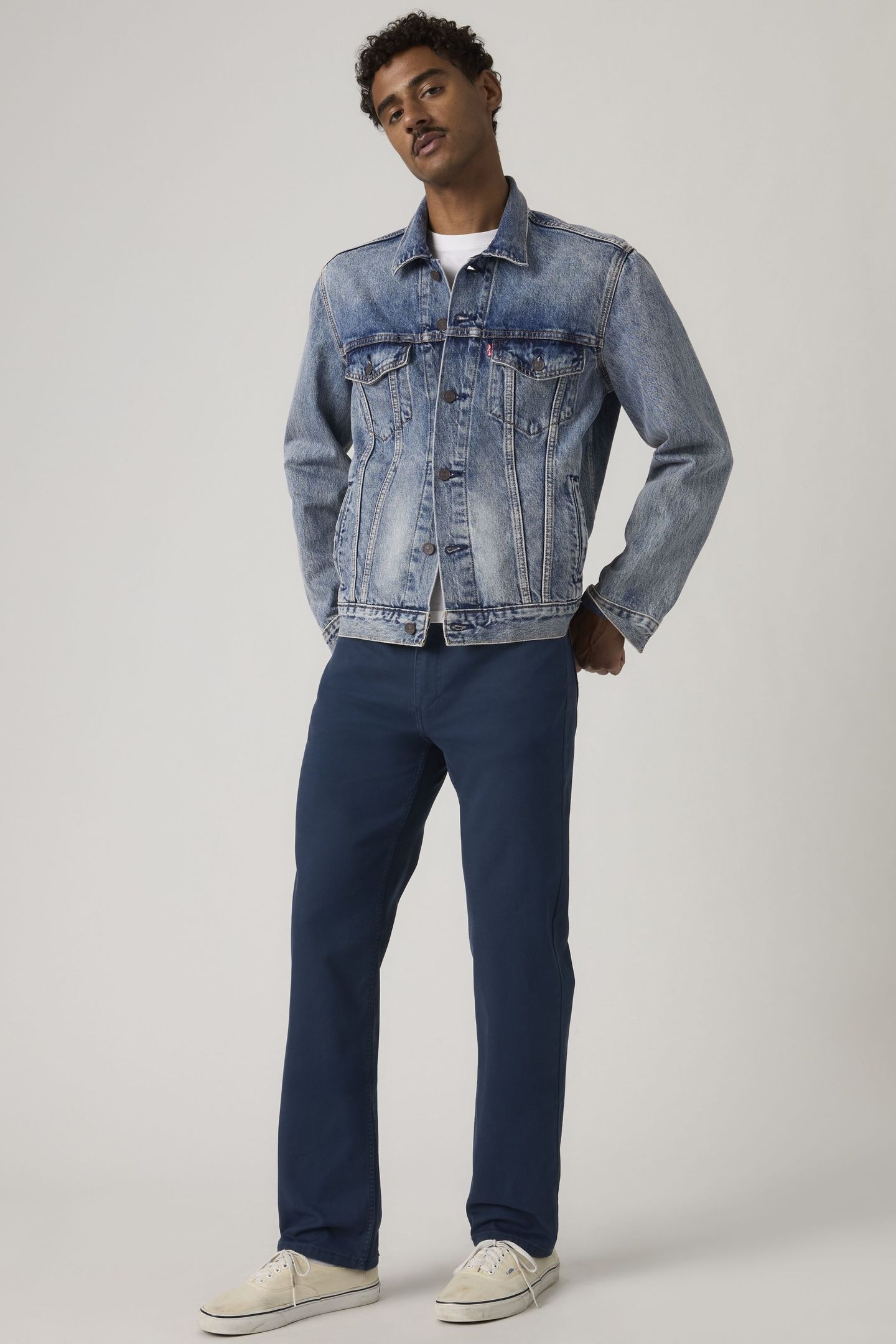 514 STRAIGHT NAVY JEANS 6