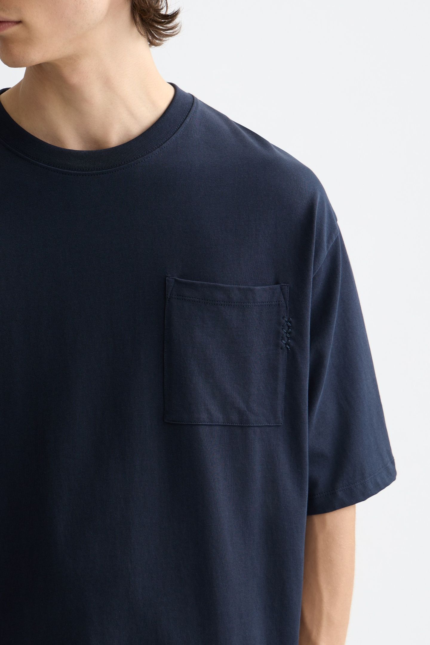 CORE - 3 CROSSES LOOSE FIT POCKET T-SHIRT NIGHT 4